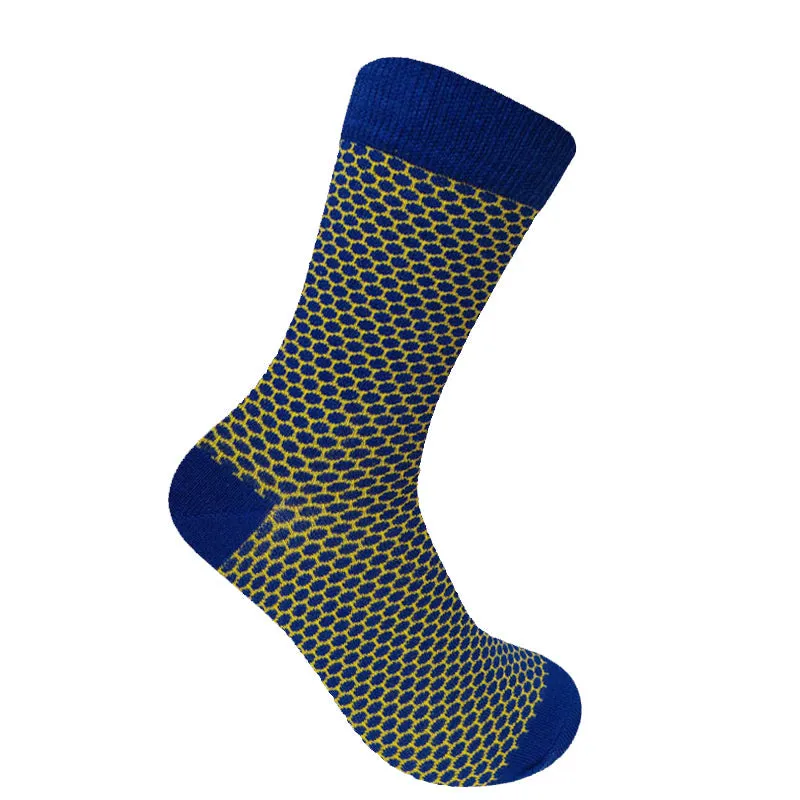 NEW DOT - GOTS Organic Cotton Socks Navy sold by Komodo Fashion