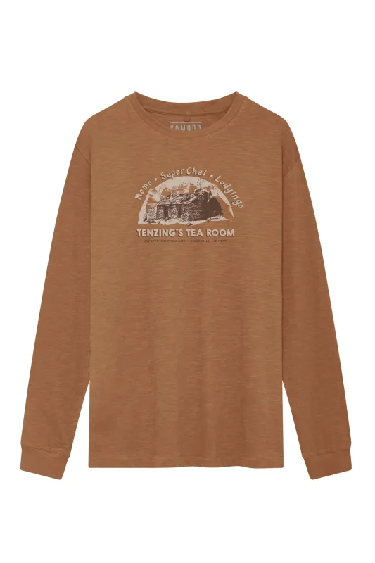 TEAM ROOMS Organic Cotton Tee - Brass made by Komodo Fashion