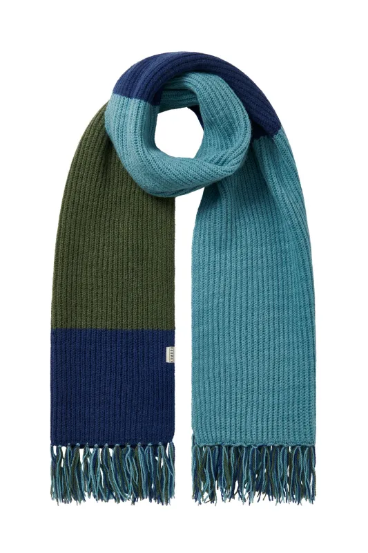 ALEXA Oversized Wool Scarf - Blue sold by Komodo Fashion