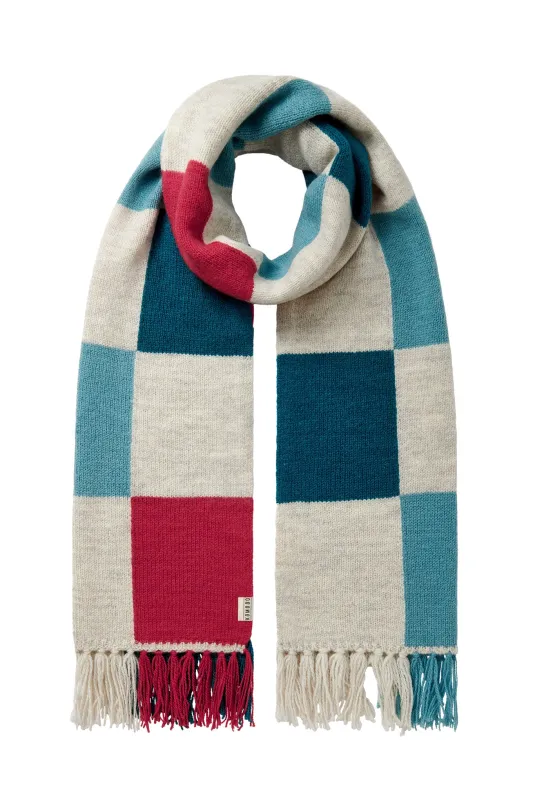 IRIS Oversized Wool Scarf - Multi sold by Komodo Fashion