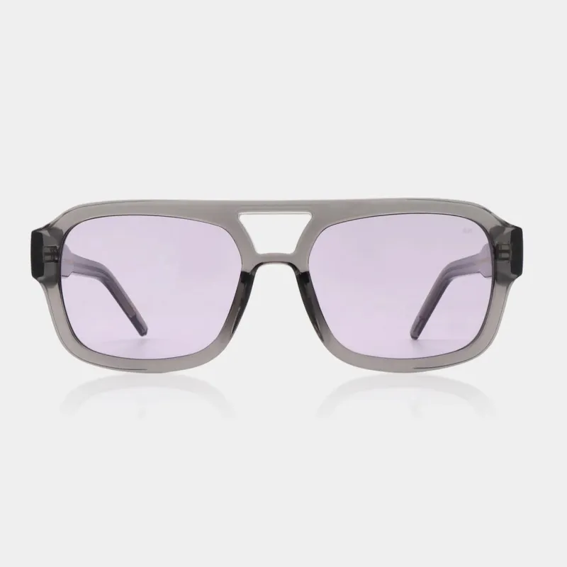 KAYA - Grey Transparent Sunglasses by A.Kjaerbede made by A.kjaerbede