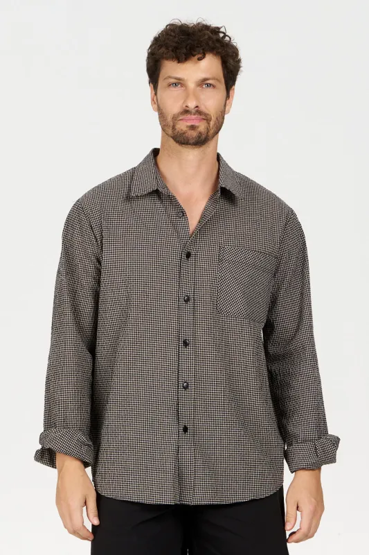 SPECTRE Organic Cotton Shirt - Check made by Komodo Fashion