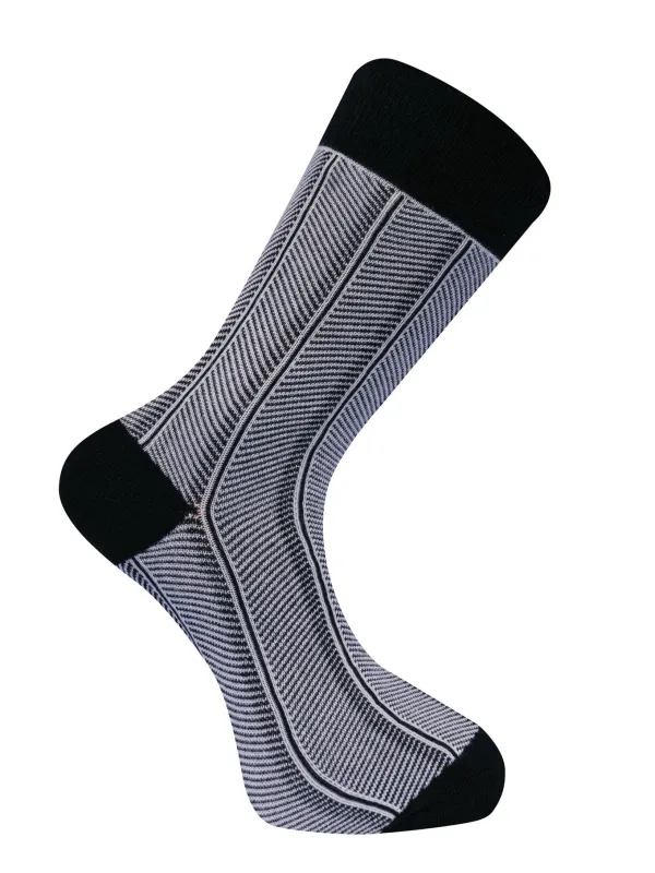 HERRINGBONE - GOTS Organic Cotton Socks Mono made by Komodo Fashion