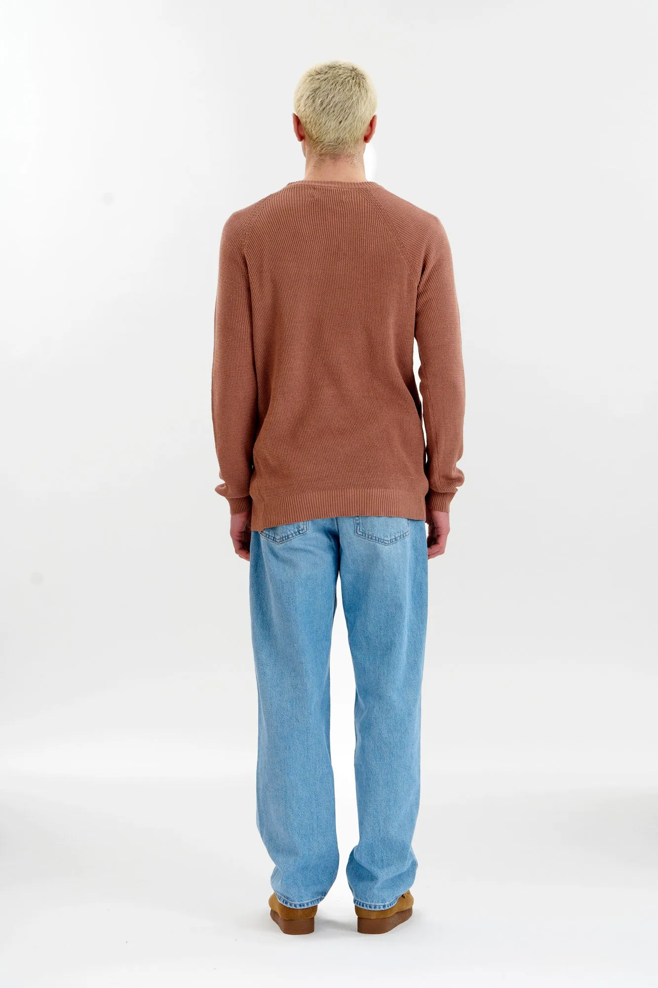 FOG Organic Cotton Jumper - Coffee sold by Komodo Fashion product image thumbnail 3