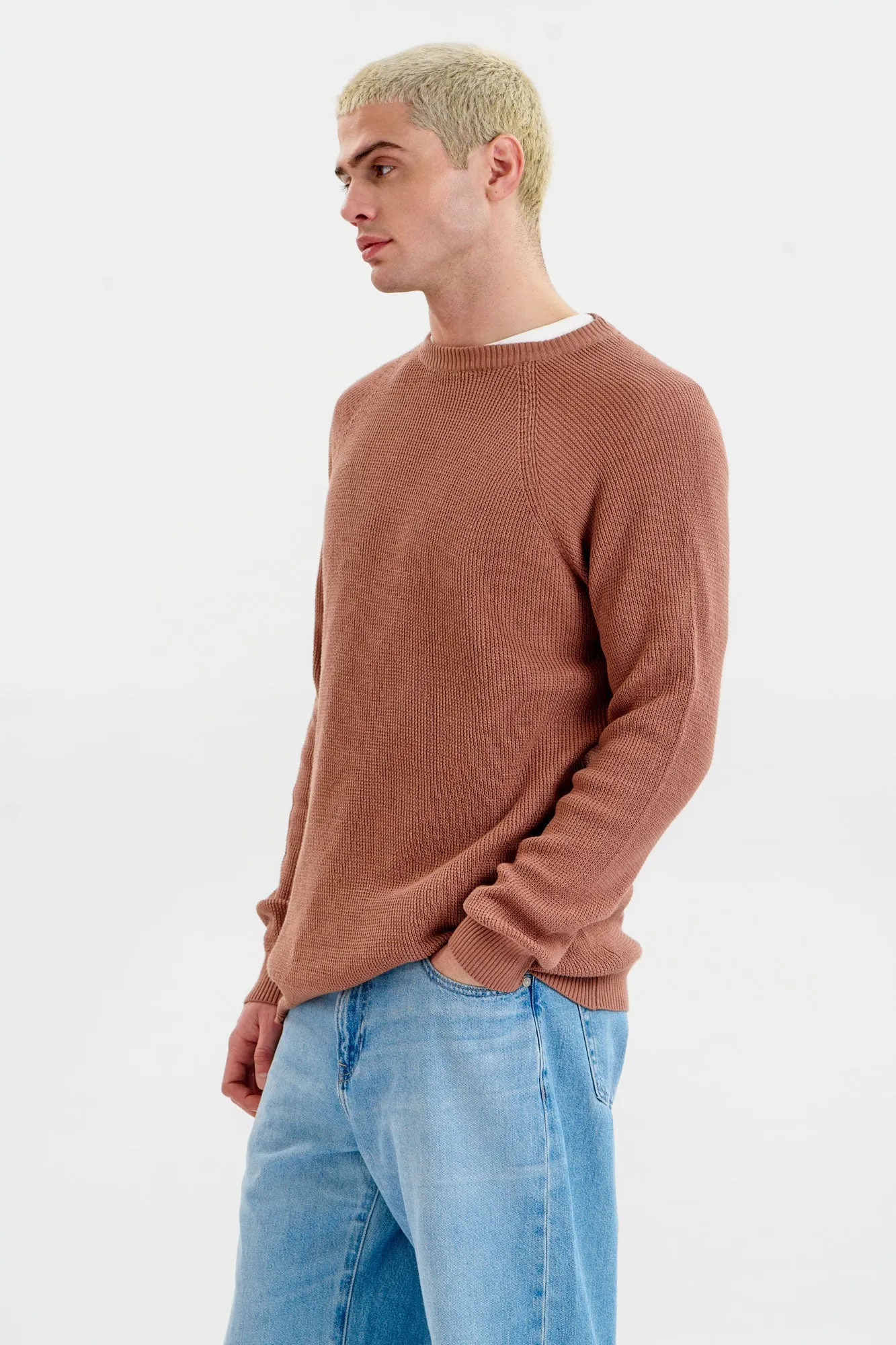 FOG Organic Cotton Jumper - Coffee sold by Komodo Fashion product image thumbnail 2