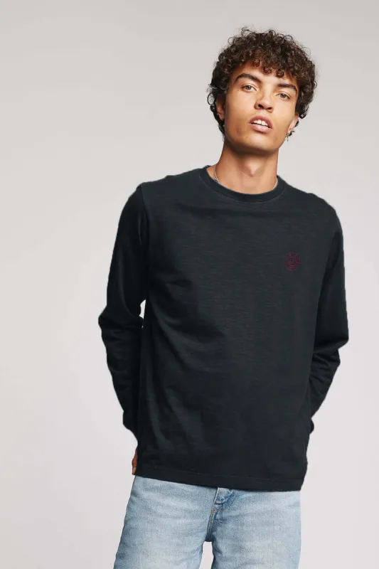 HAKON - Organic Cotton Tee Black sold by Komodo Fashion