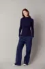ELLIS - Organic Cotton Jumper Navy sold by Komodo Fashion