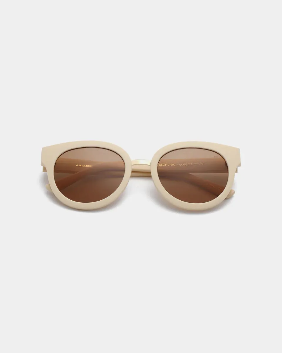 JOLIE - Cream Sunglasses by A.Kjaerbede sold by Komodo Fashion product image thumbnail 4