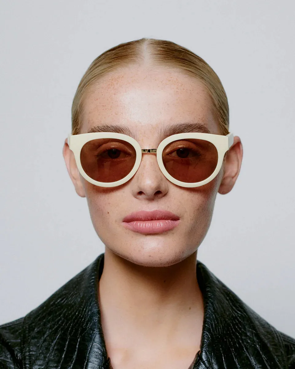 JOLIE - Cream Sunglasses by A.Kjaerbede sold by Komodo Fashion product image thumbnail 5