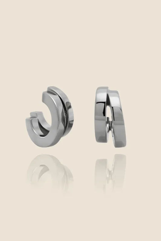 Hunch Double Hoops (Pair) sold by Kowtow