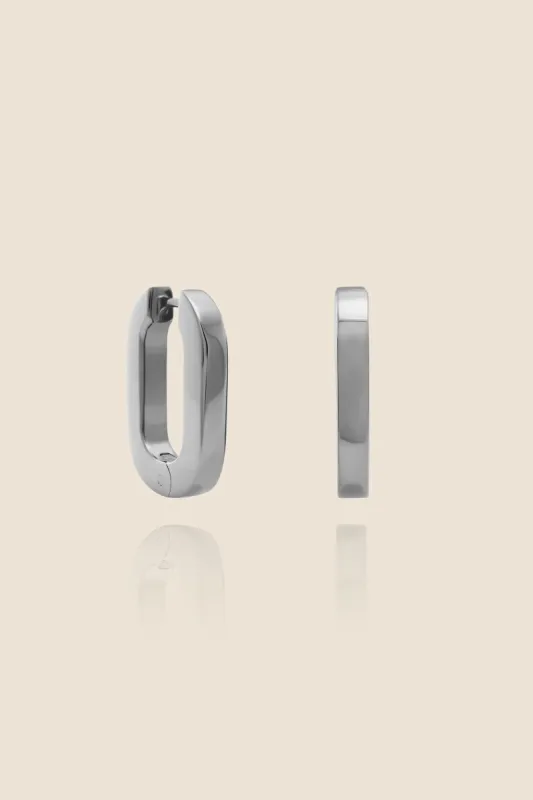Plump Remie Huggie Hoops (Pair) sold by Kowtow