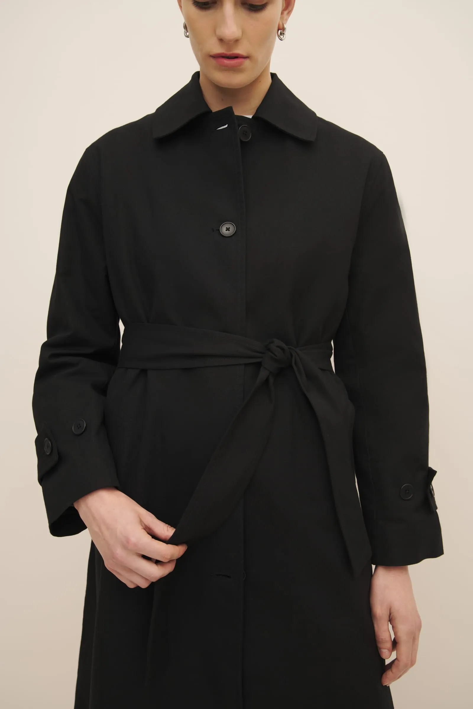 Cleo Trench Coat sold by Kowtow product image thumbnail 2
