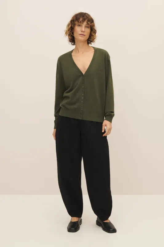 Vale Cardigan sold by Kowtow