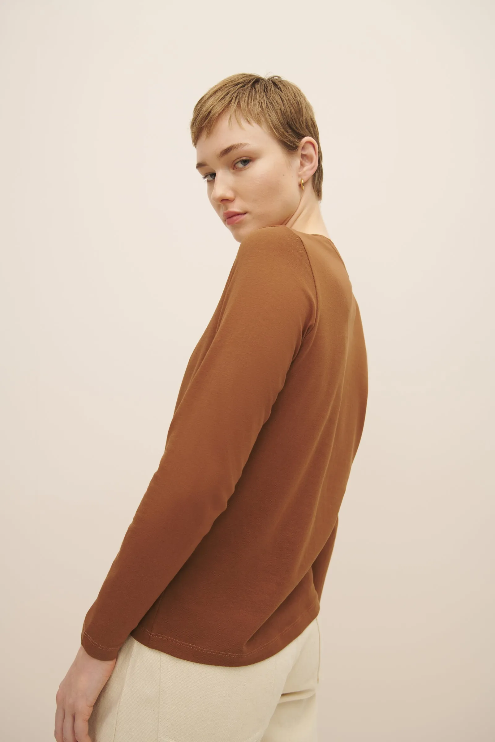 Long Sleeve Top sold by Kowtow product image thumbnail 3