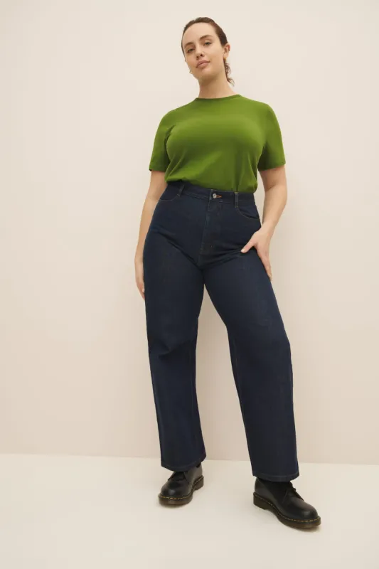 Straight Leg Jeans sold by Kowtow