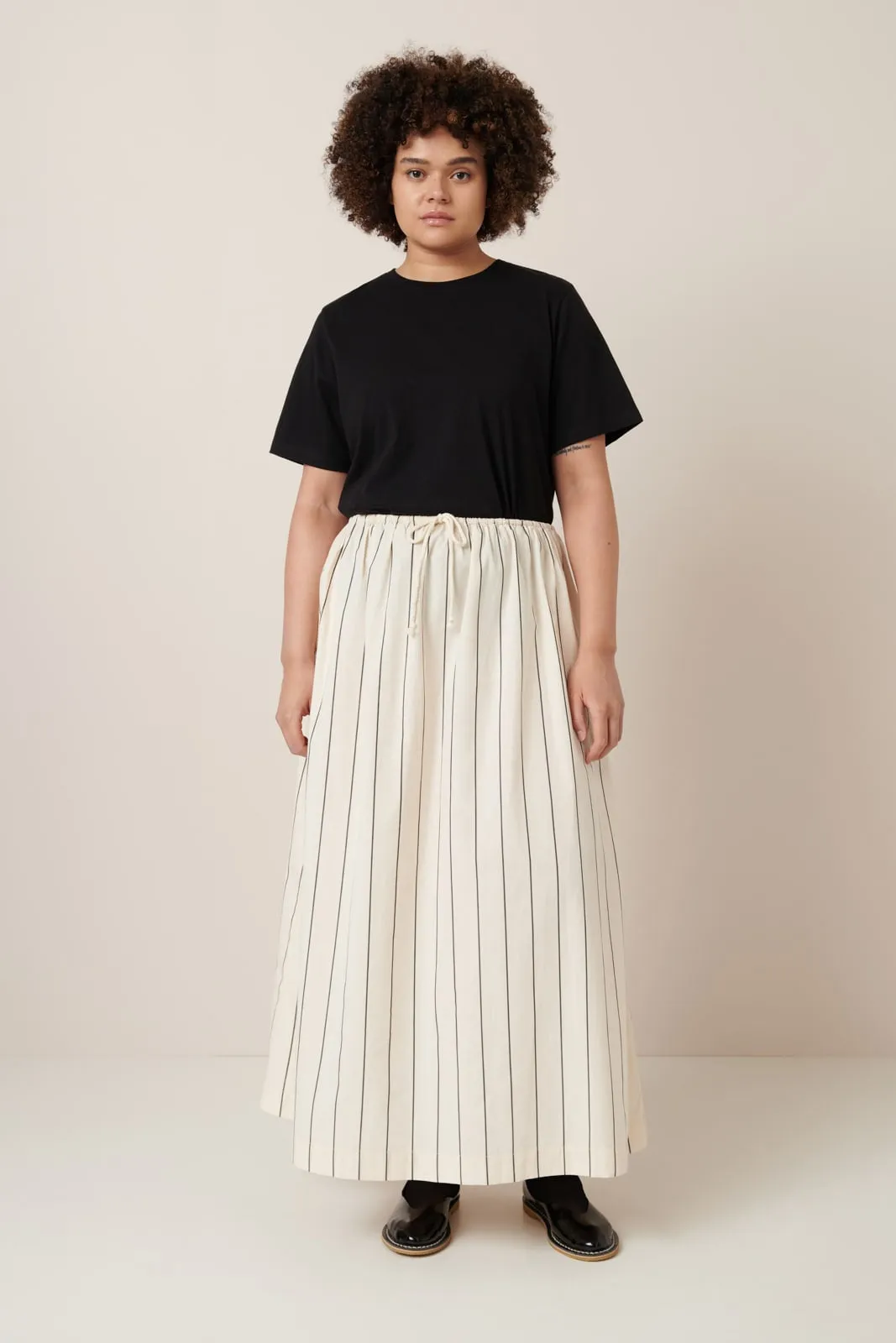 Linear Skirt sold by Kowtow