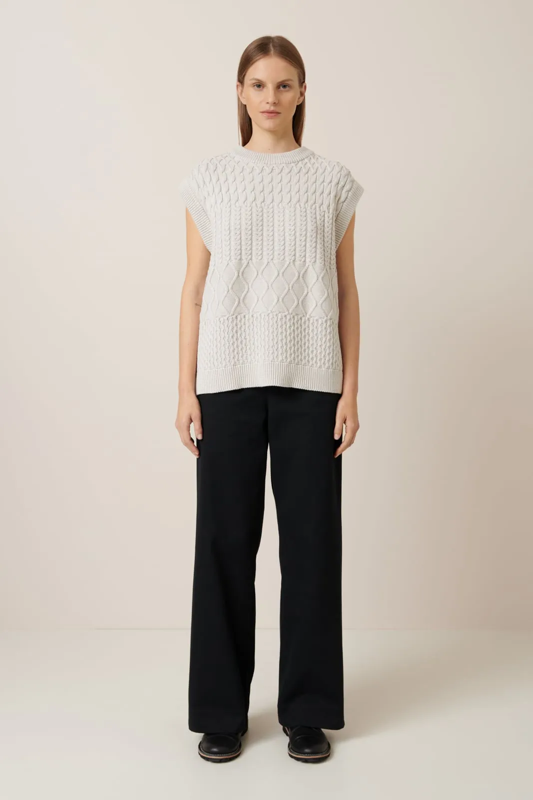 Aran Vest sold by Kowtow product image thumbnail 3