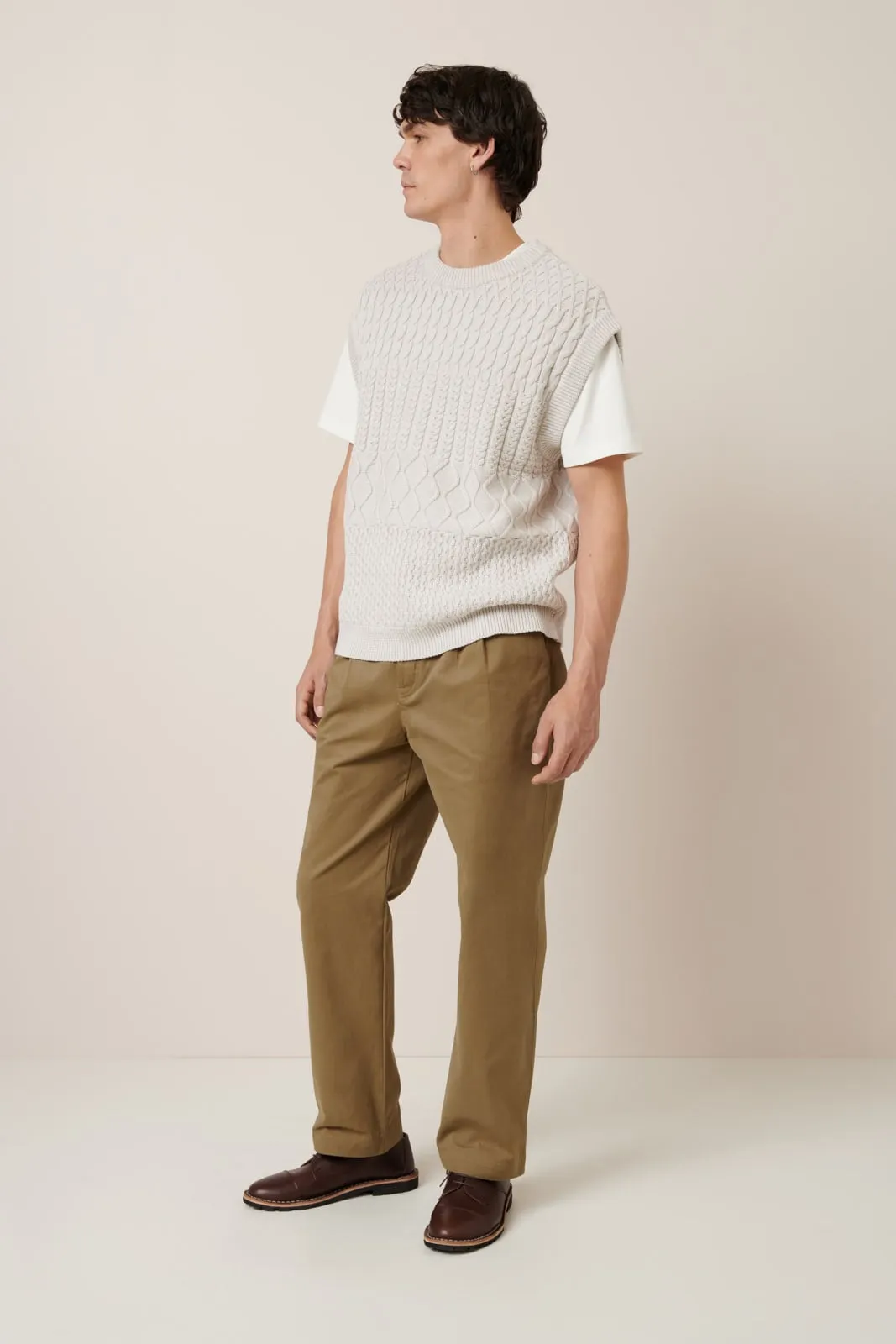 Aran Vest sold by Kowtow product image thumbnail 2
