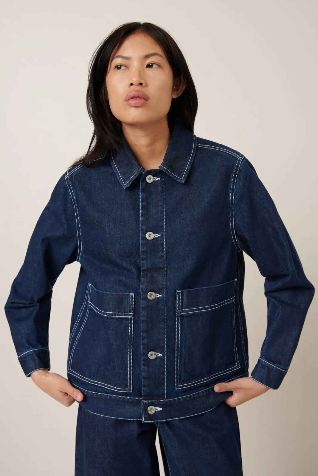 Worker Jacket sold by Kowtow product image thumbnail 2