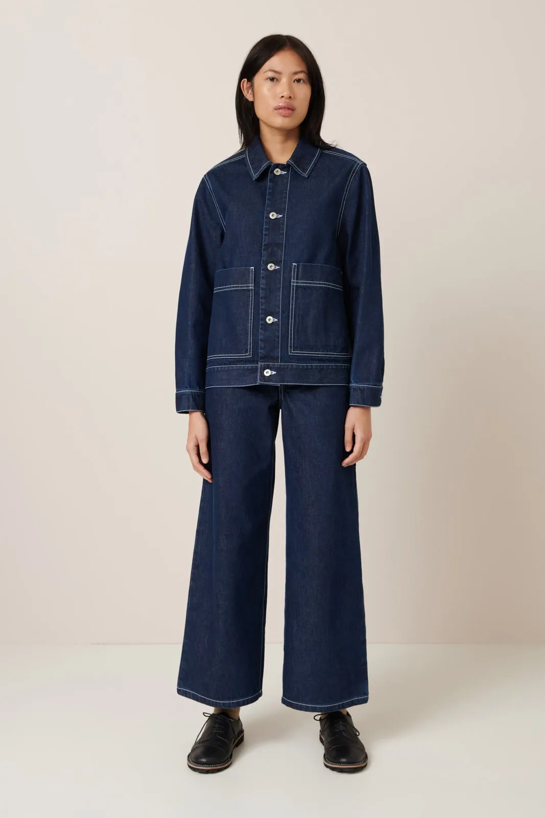 Worker Jacket sold by Kowtow
