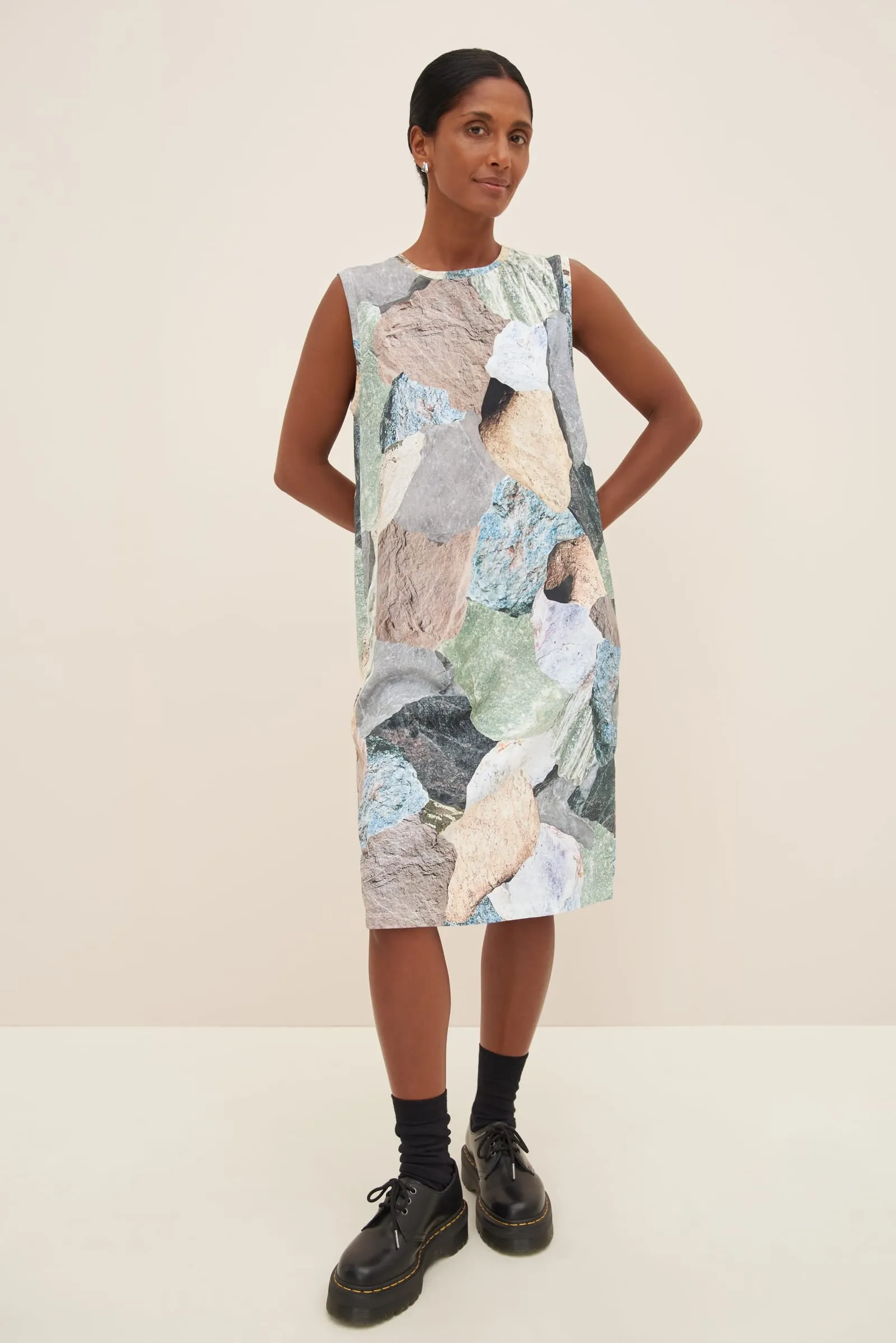 Mineral Singlet Dress sold by Kowtow product image thumbnail 2