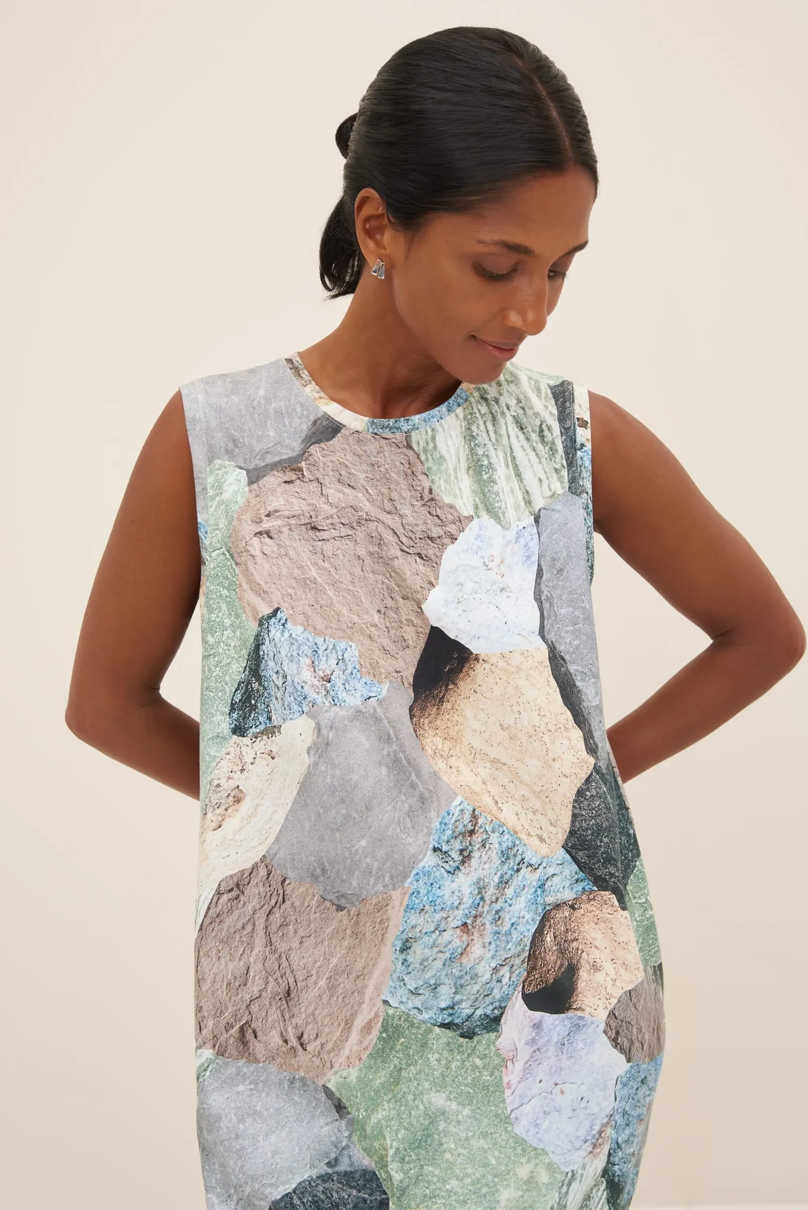 Mineral Singlet Dress sold by Kowtow product image thumbnail 3