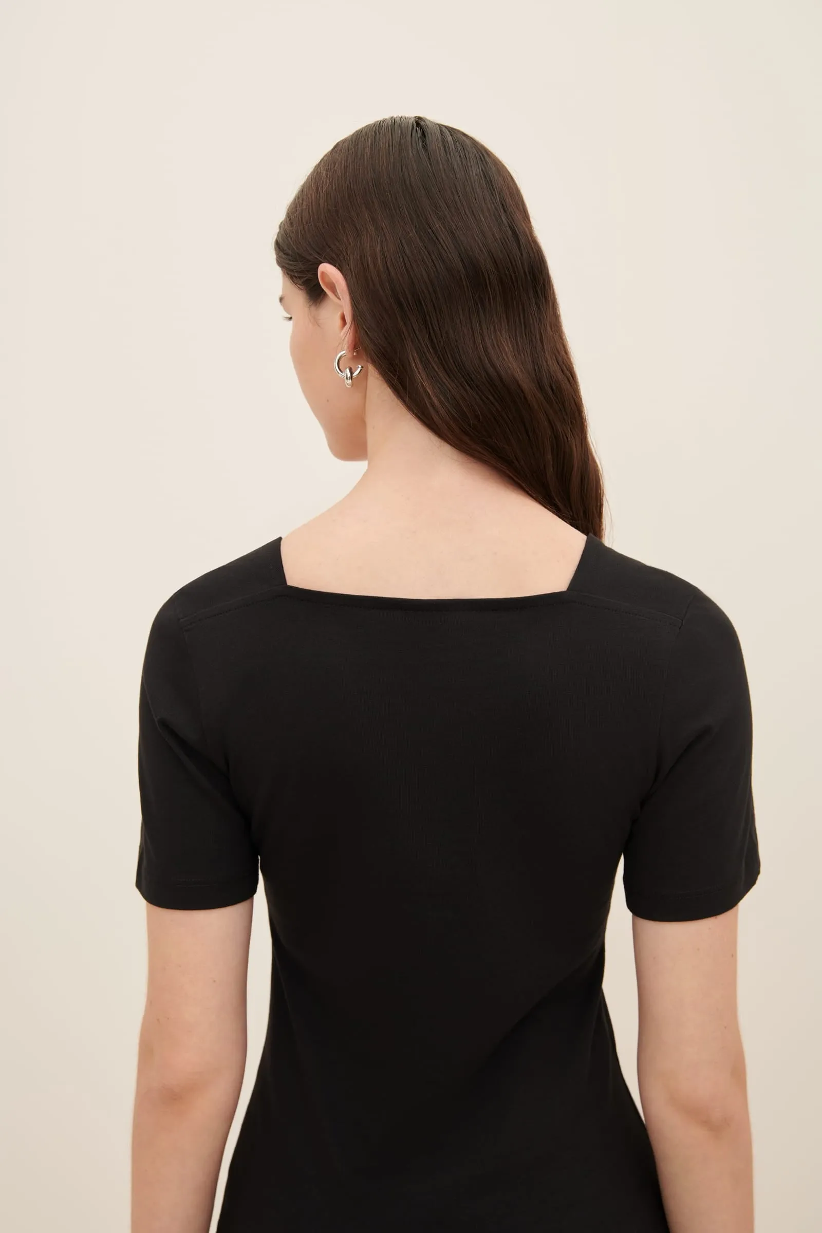 Square Neck Tee sold by Kowtow product image thumbnail 3