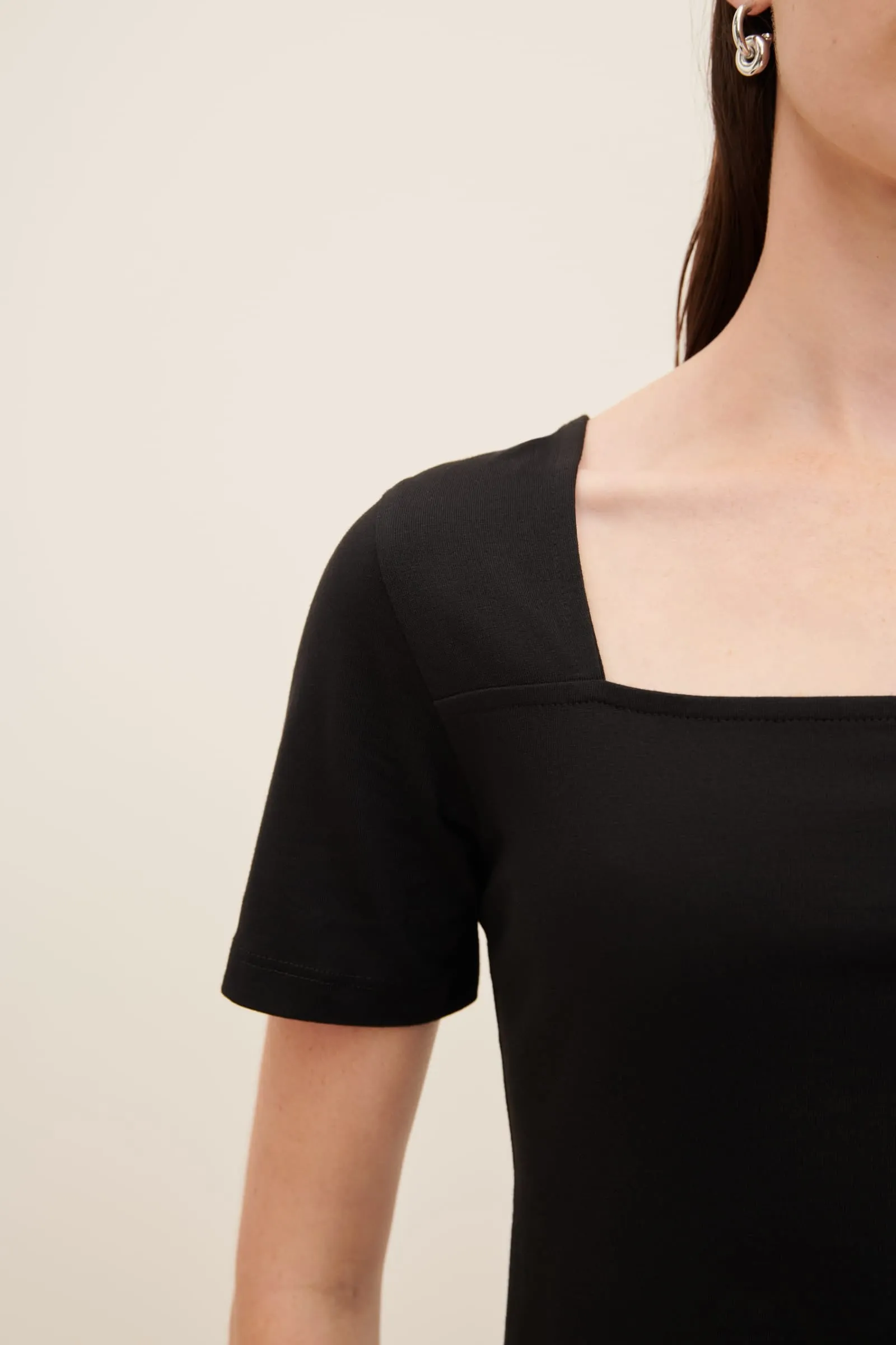 Square Neck Tee sold by Kowtow product image thumbnail 5