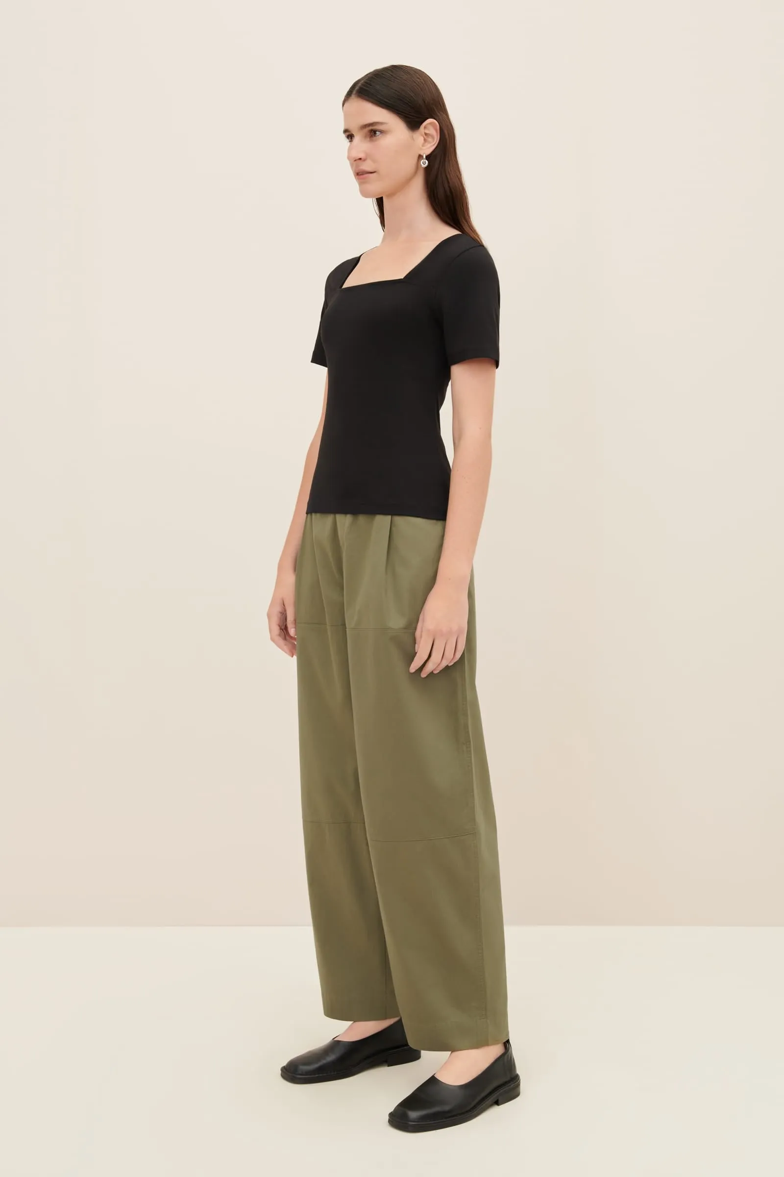 Square Neck Tee sold by Kowtow product image thumbnail 4