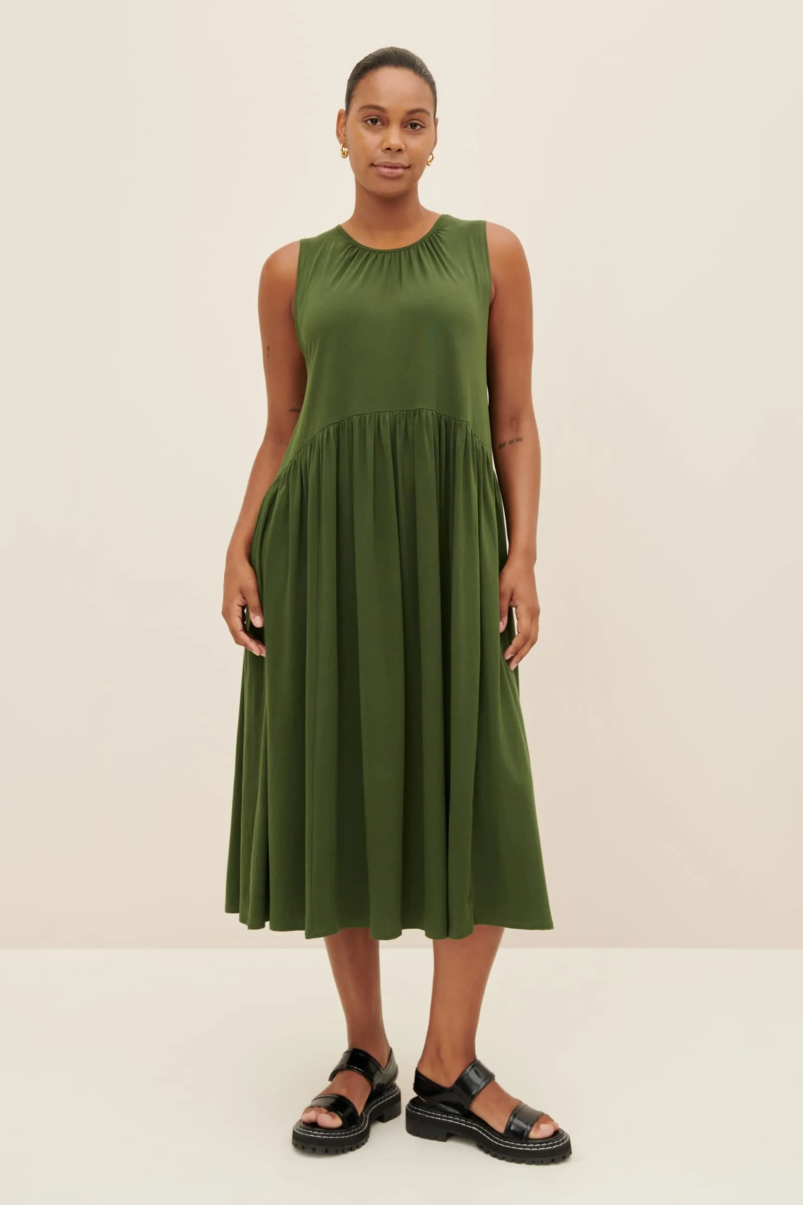 Horizon Dress sold by Kowtow