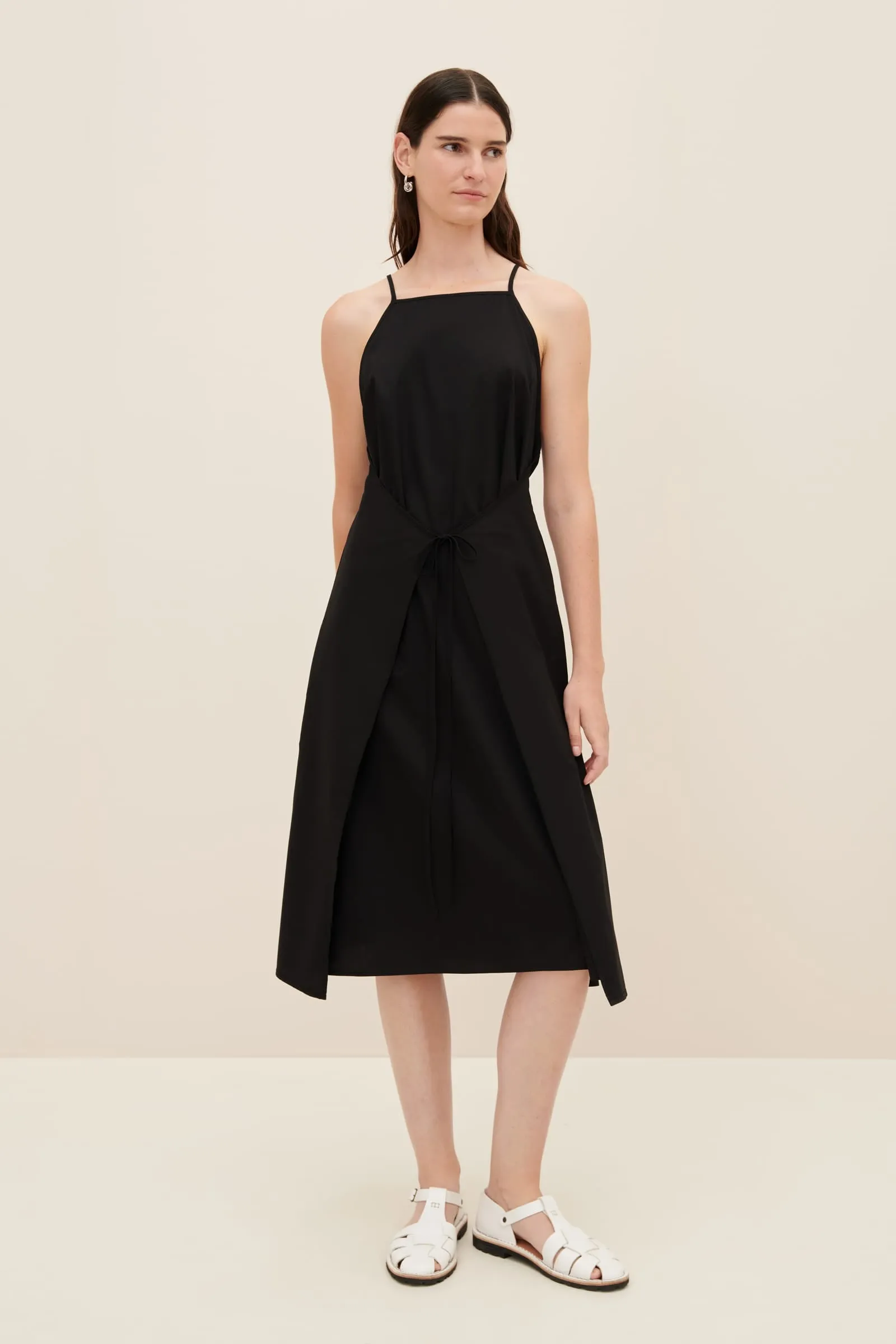 Ingrid Apron Dress sold by Kowtow