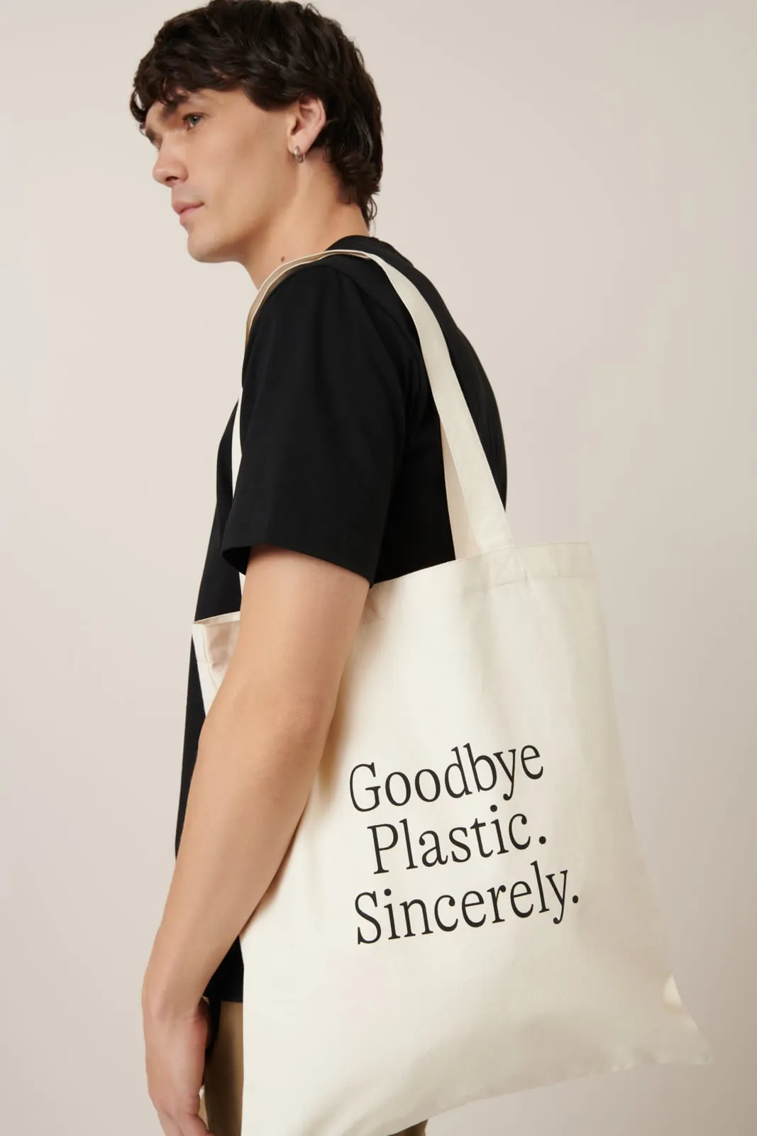 Plastic Free Tote sold by Kowtow product image thumbnail 2