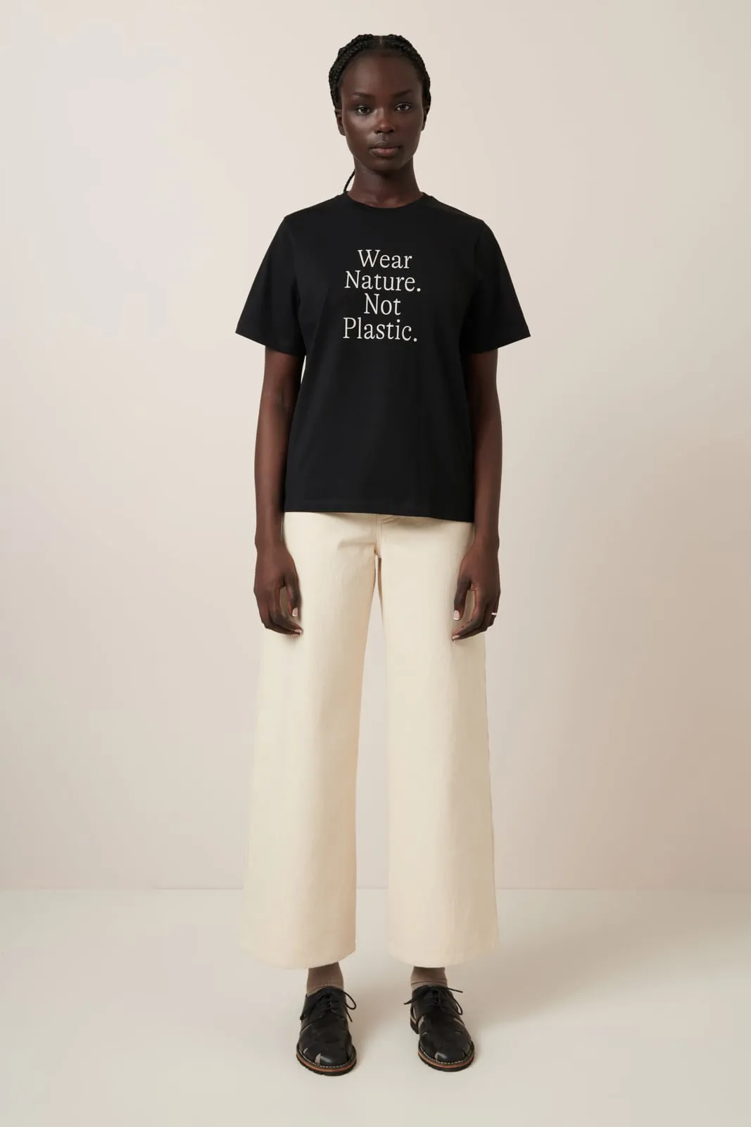 Plastic Free Classic Tee sold by Kowtow product image thumbnail 2