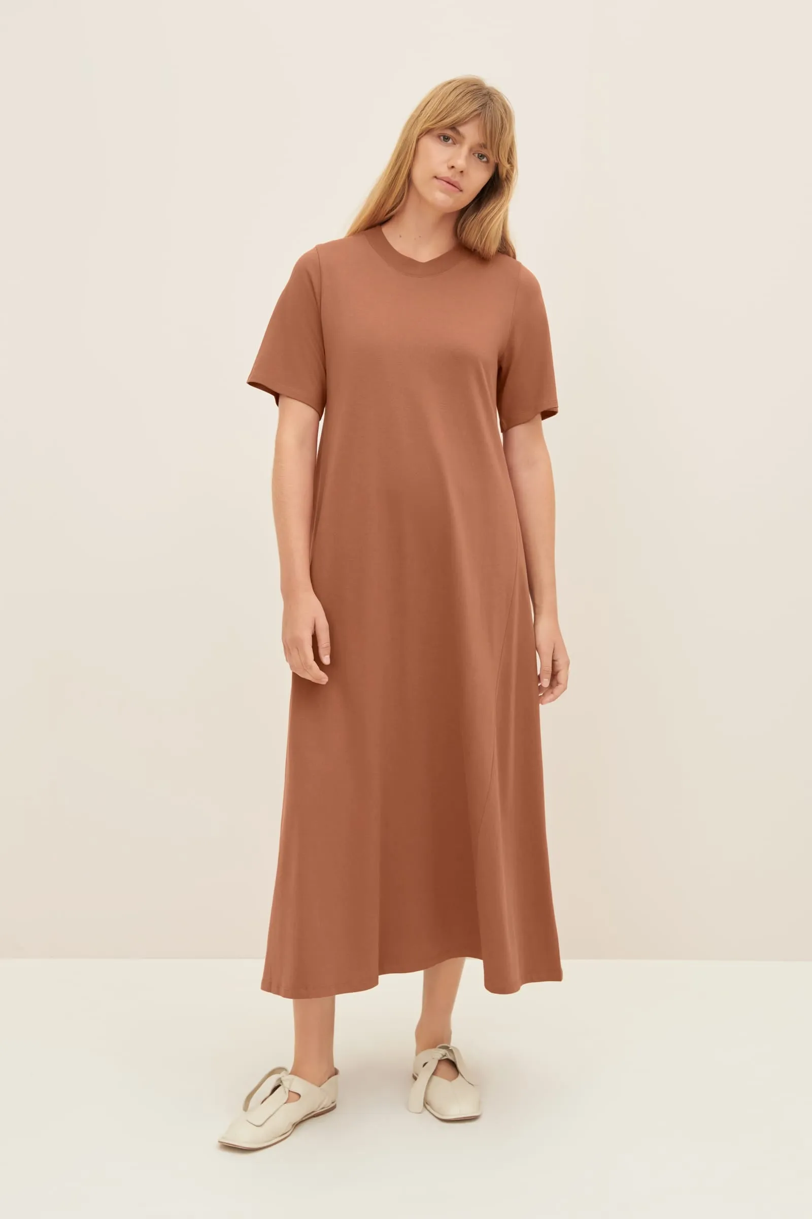 T-Shirt Swing Dress sold by Kowtow product image thumbnail 2