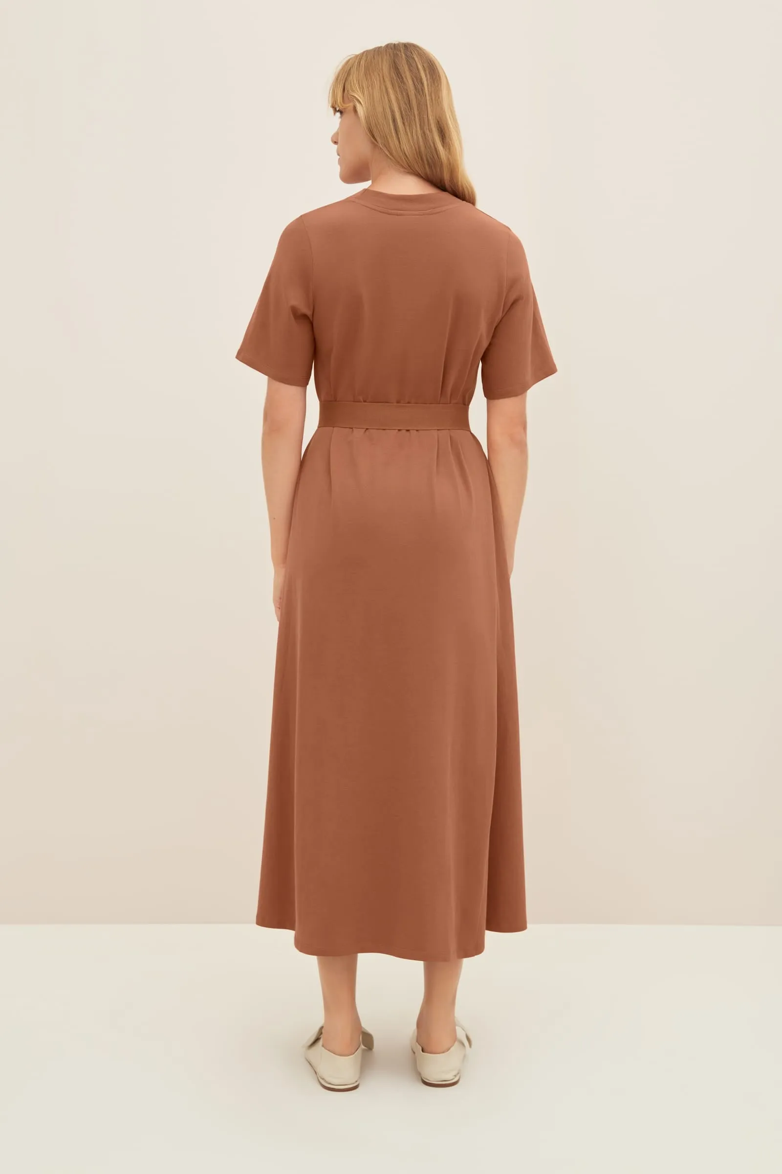 T-Shirt Swing Dress sold by Kowtow product image thumbnail 4