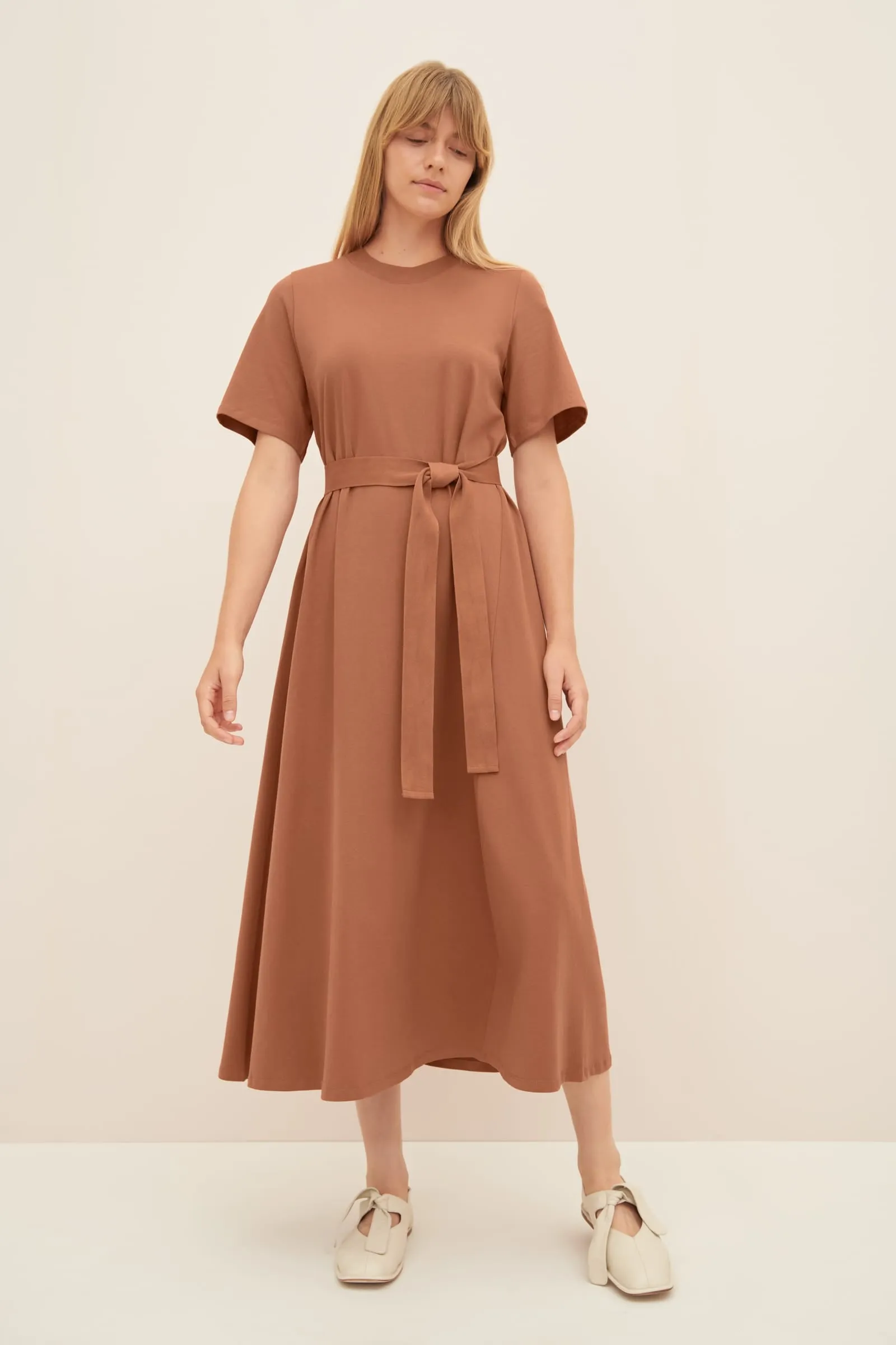 T-Shirt Swing Dress sold by Kowtow