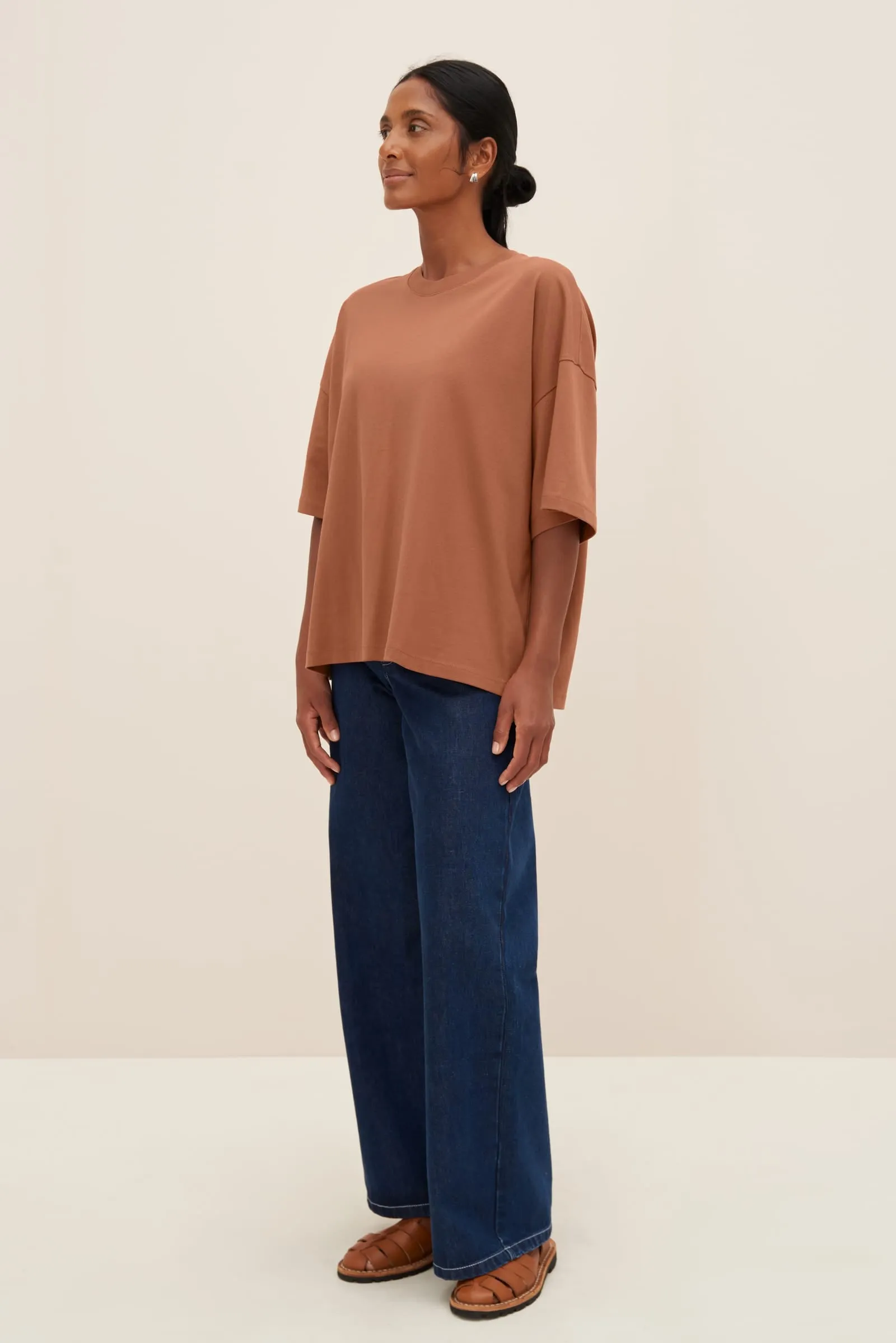 Oversized Boxy Tee sold by Kowtow product image thumbnail 3