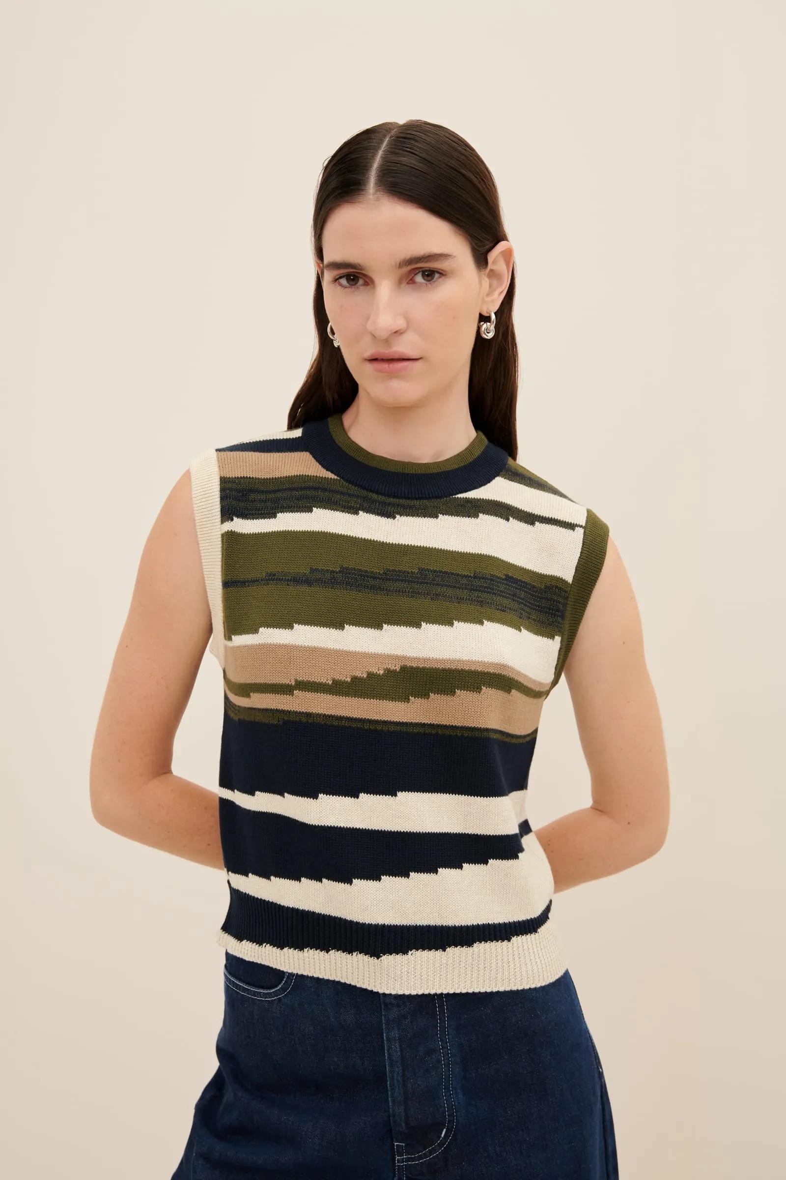 Landscape Vest sold by Kowtow