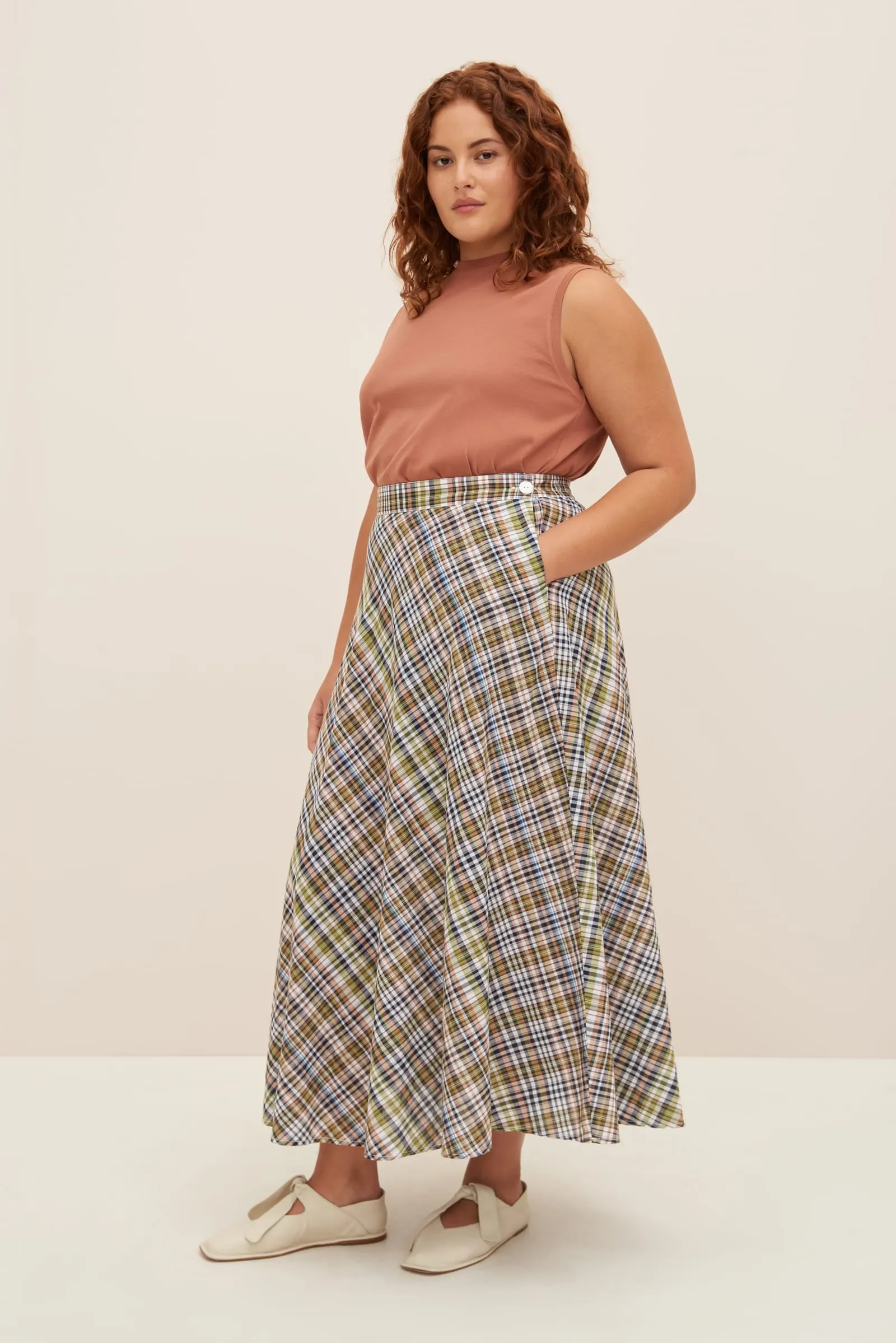 Helene Skirt sold by Kowtow product image thumbnail 2