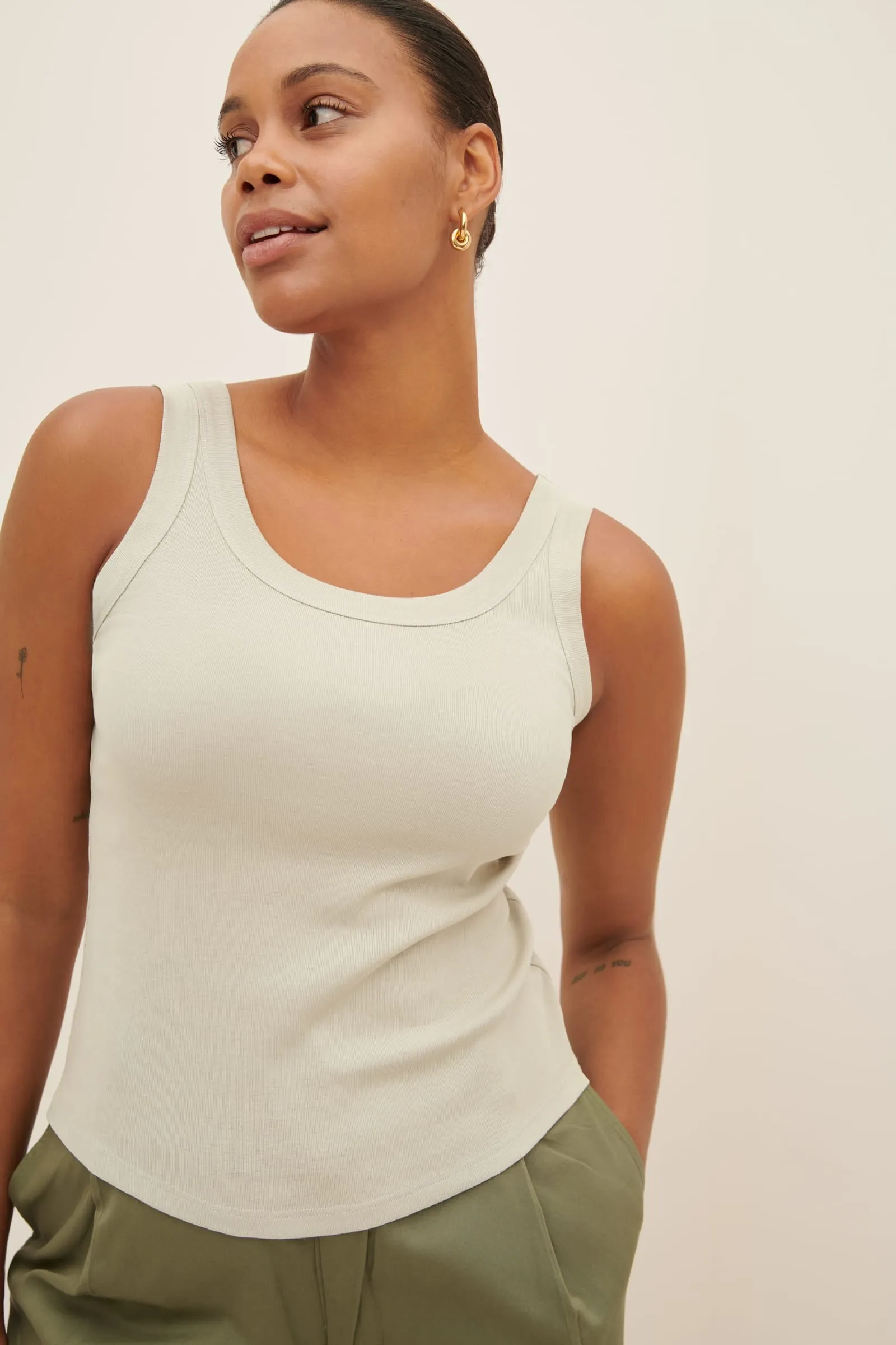Everyday Singlet sold by Kowtow