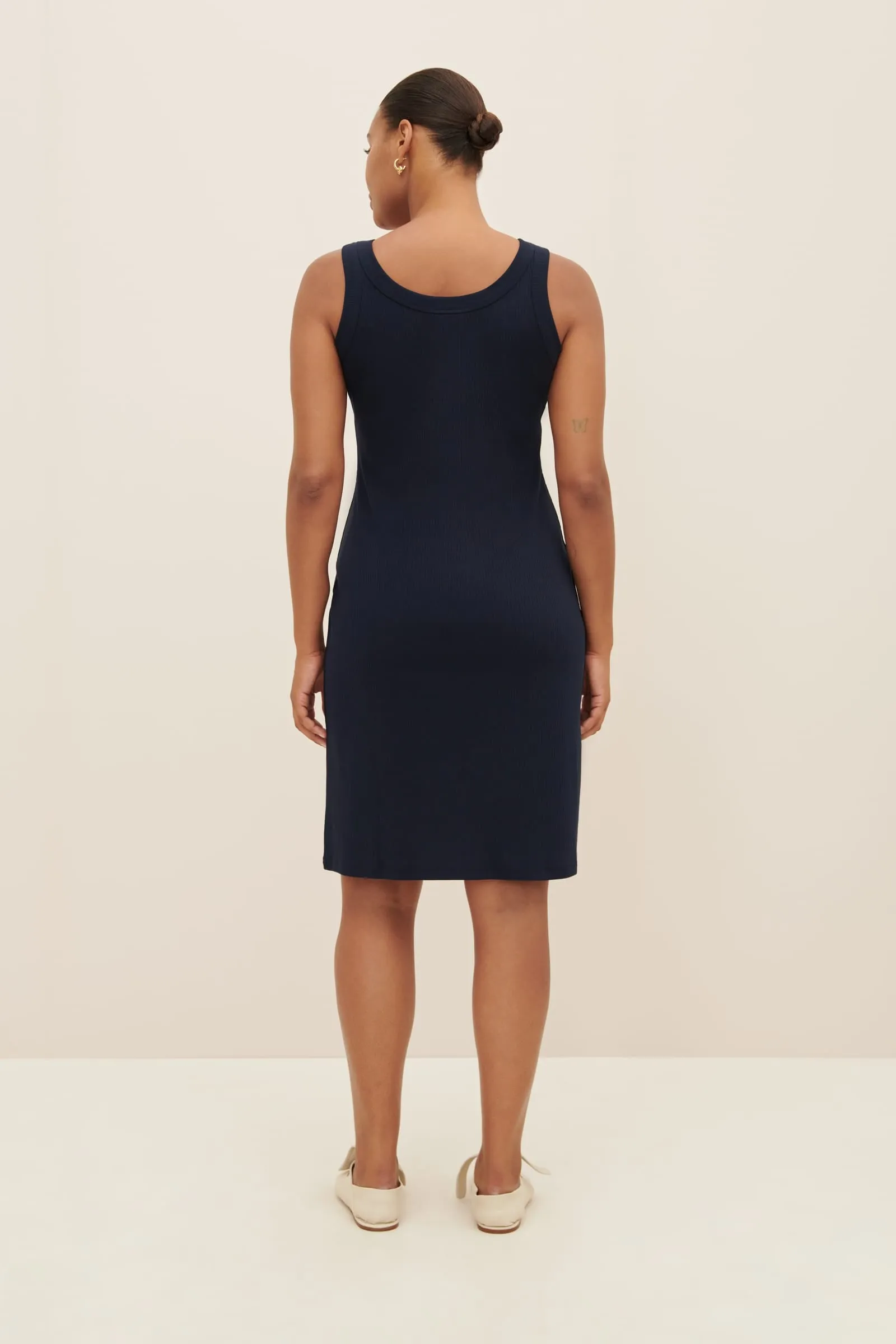 Column Rib Dress sold by Kowtow product image thumbnail 5