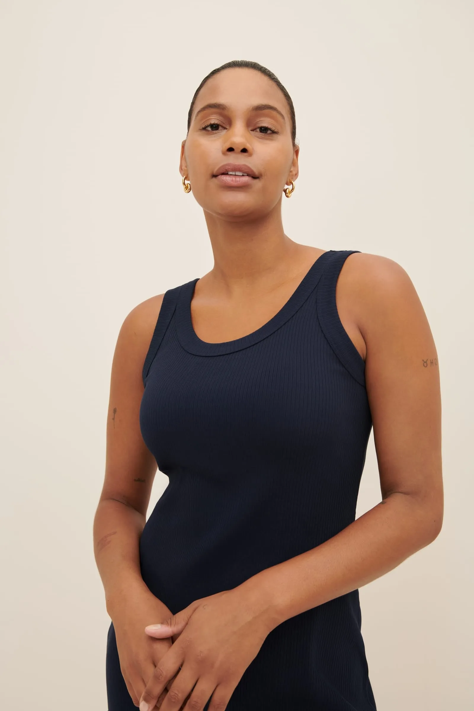 Column Rib Dress sold by Kowtow product image thumbnail 3