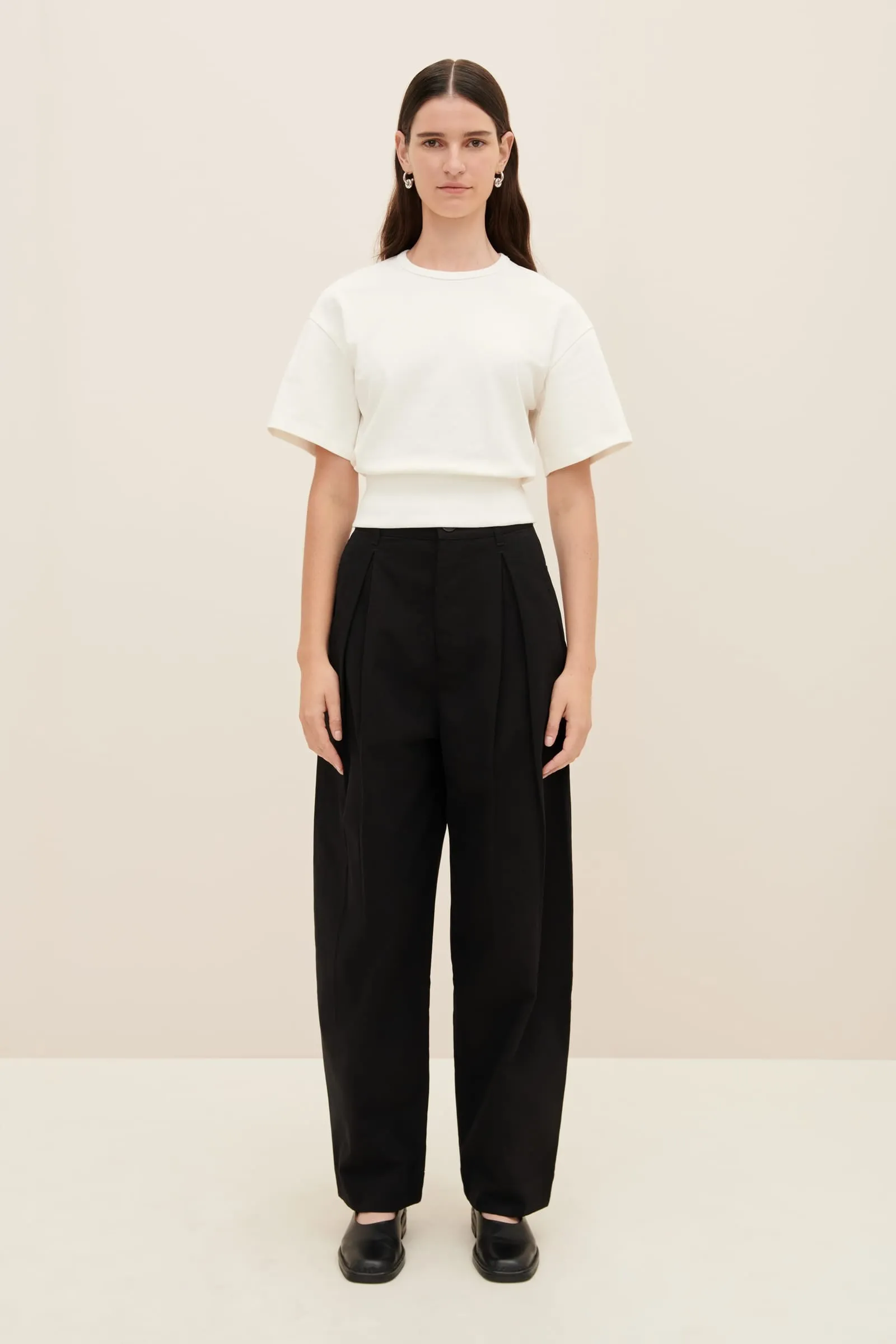 Boxy Rib Tee sold by Kowtow product image thumbnail 2