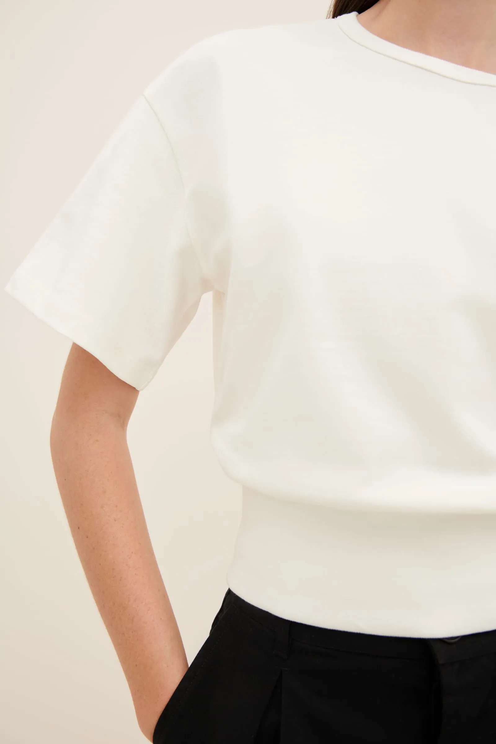 Boxy Rib Tee sold by Kowtow product image thumbnail 5