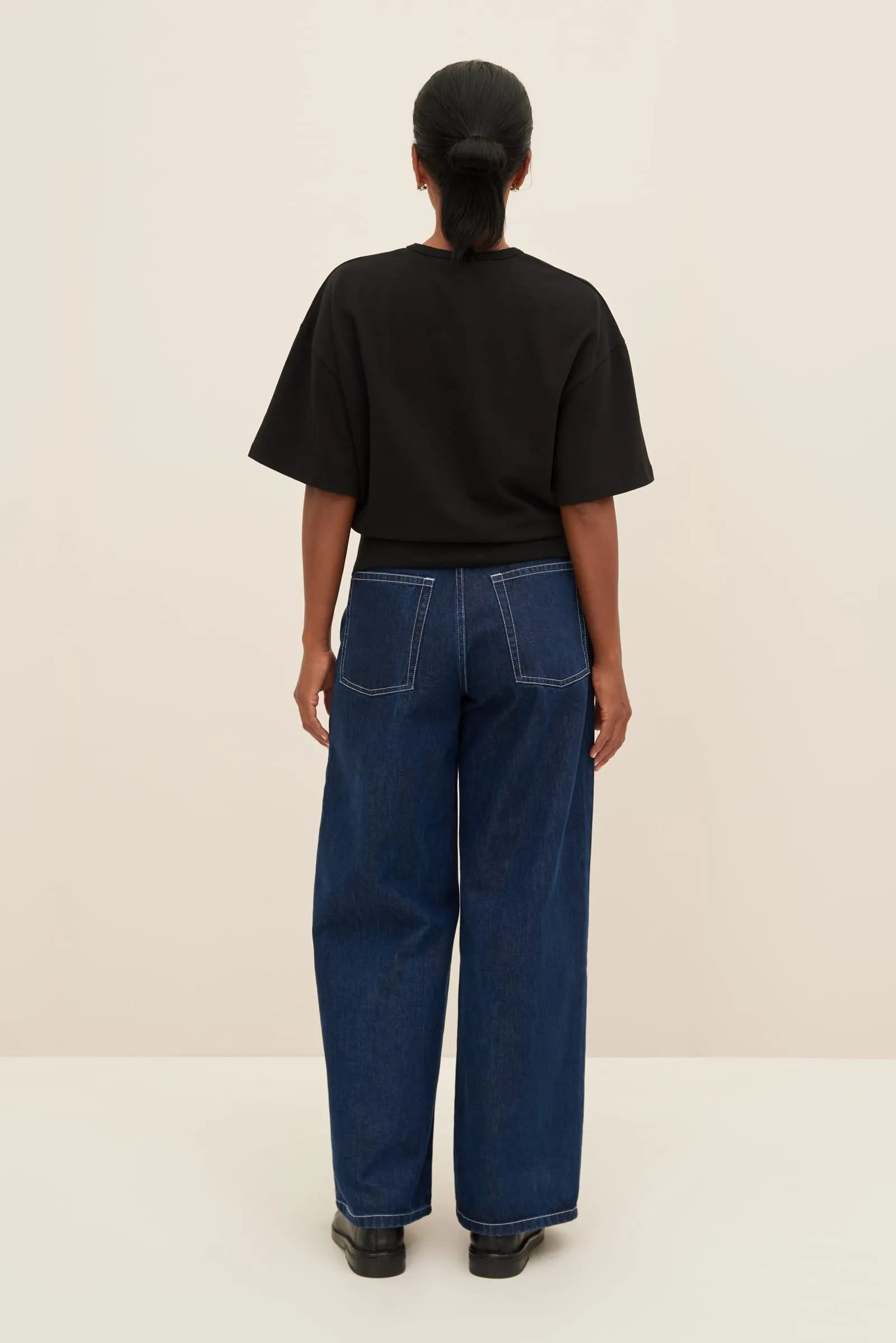 Boxy Rib Tee sold by Kowtow product image thumbnail 5