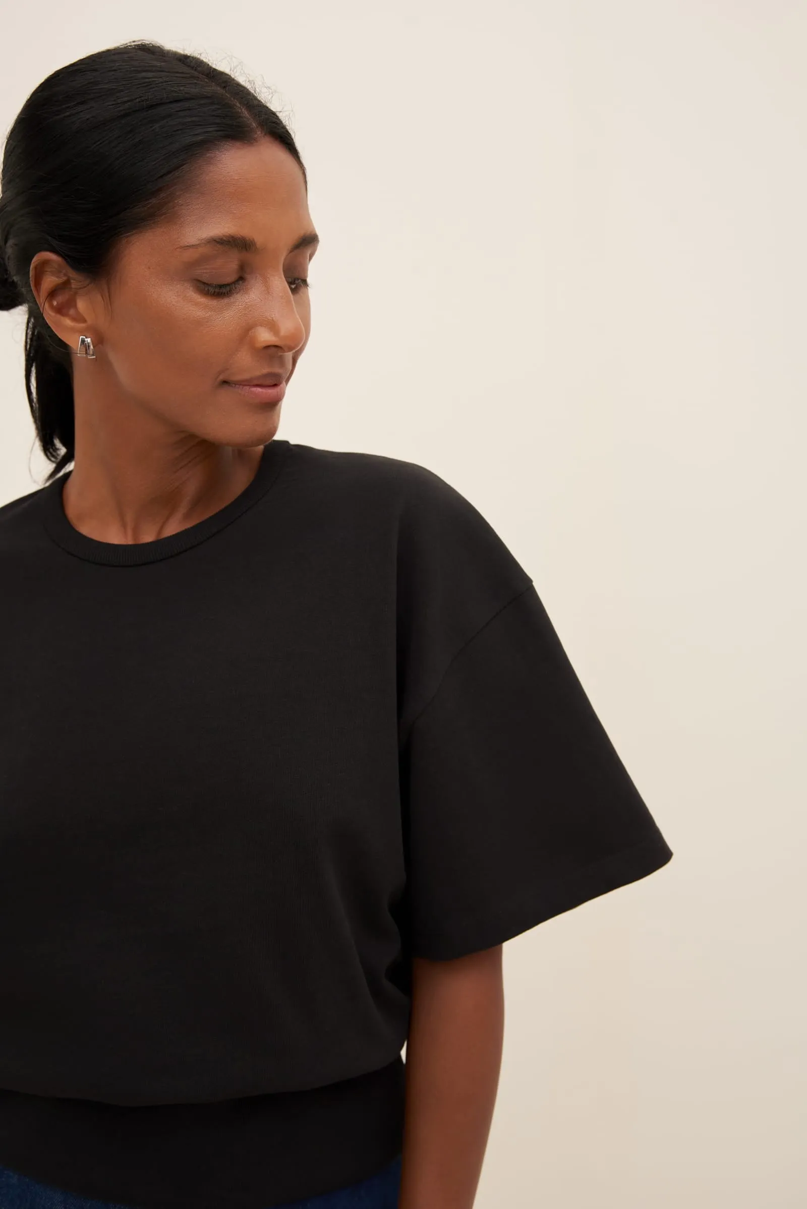 Boxy Rib Tee sold by Kowtow product image thumbnail 3