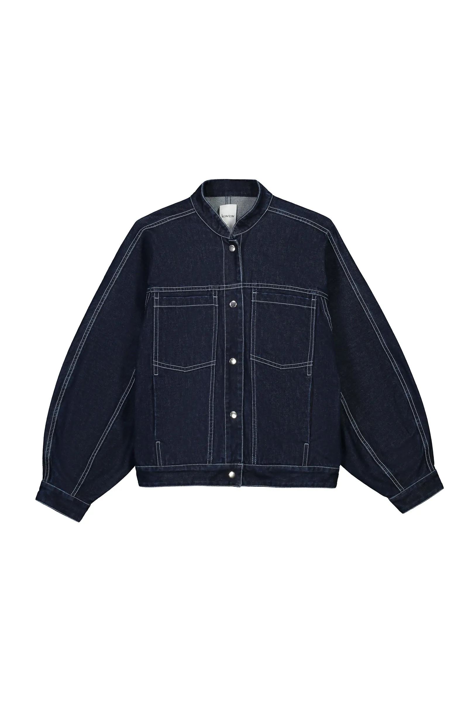 Bomber Denim Jacket sold by Kowtow
