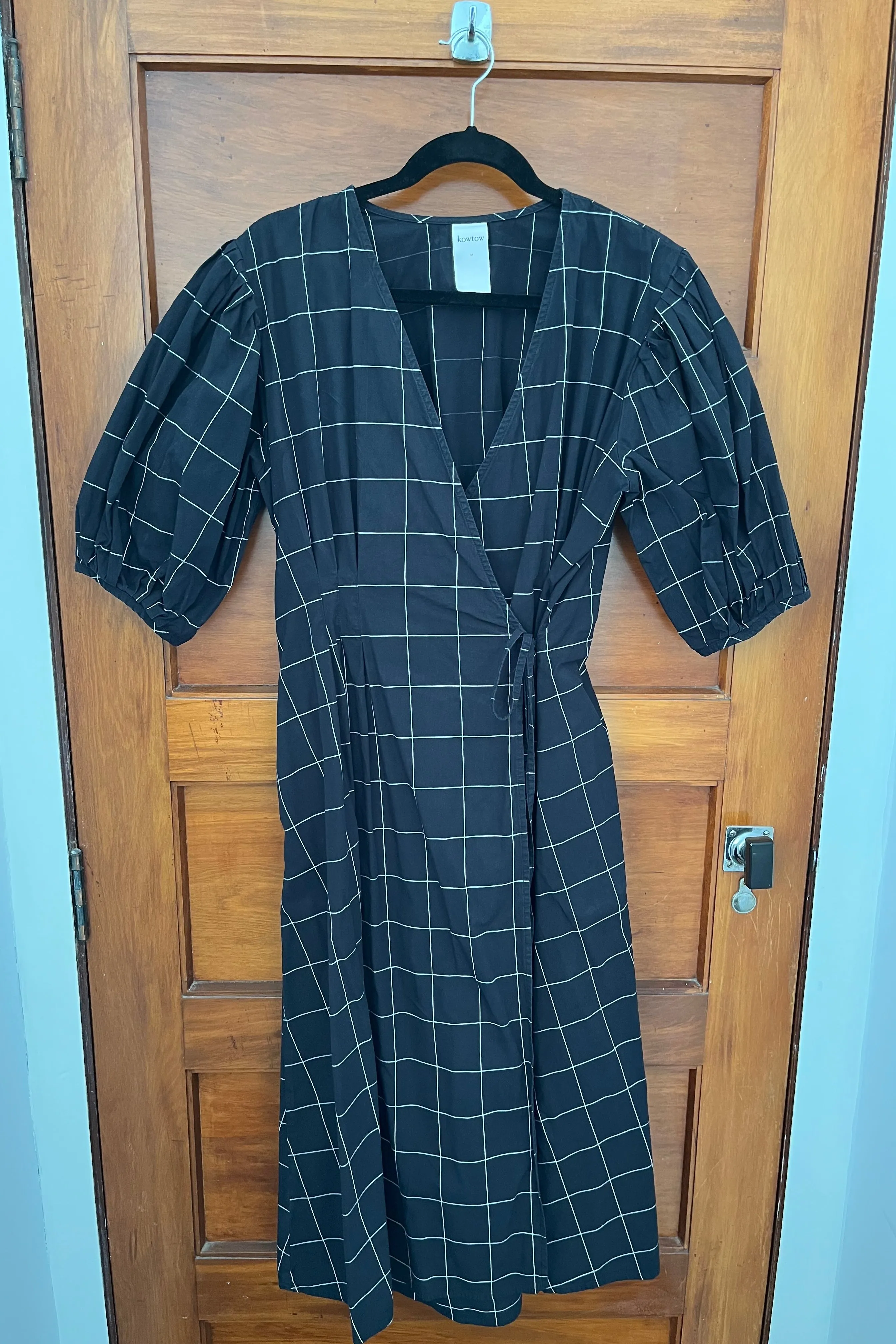 Etel Wrap Dress sold by Kowtow product image thumbnail 2