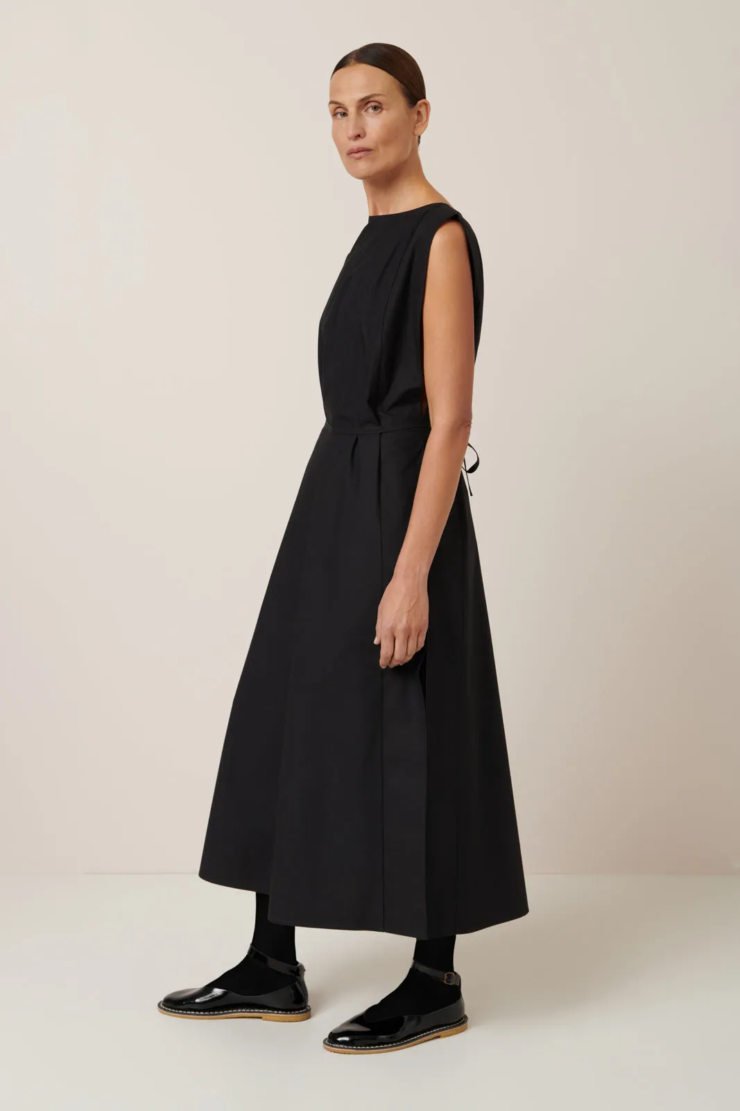 Raven Pinafore sold by Kowtow