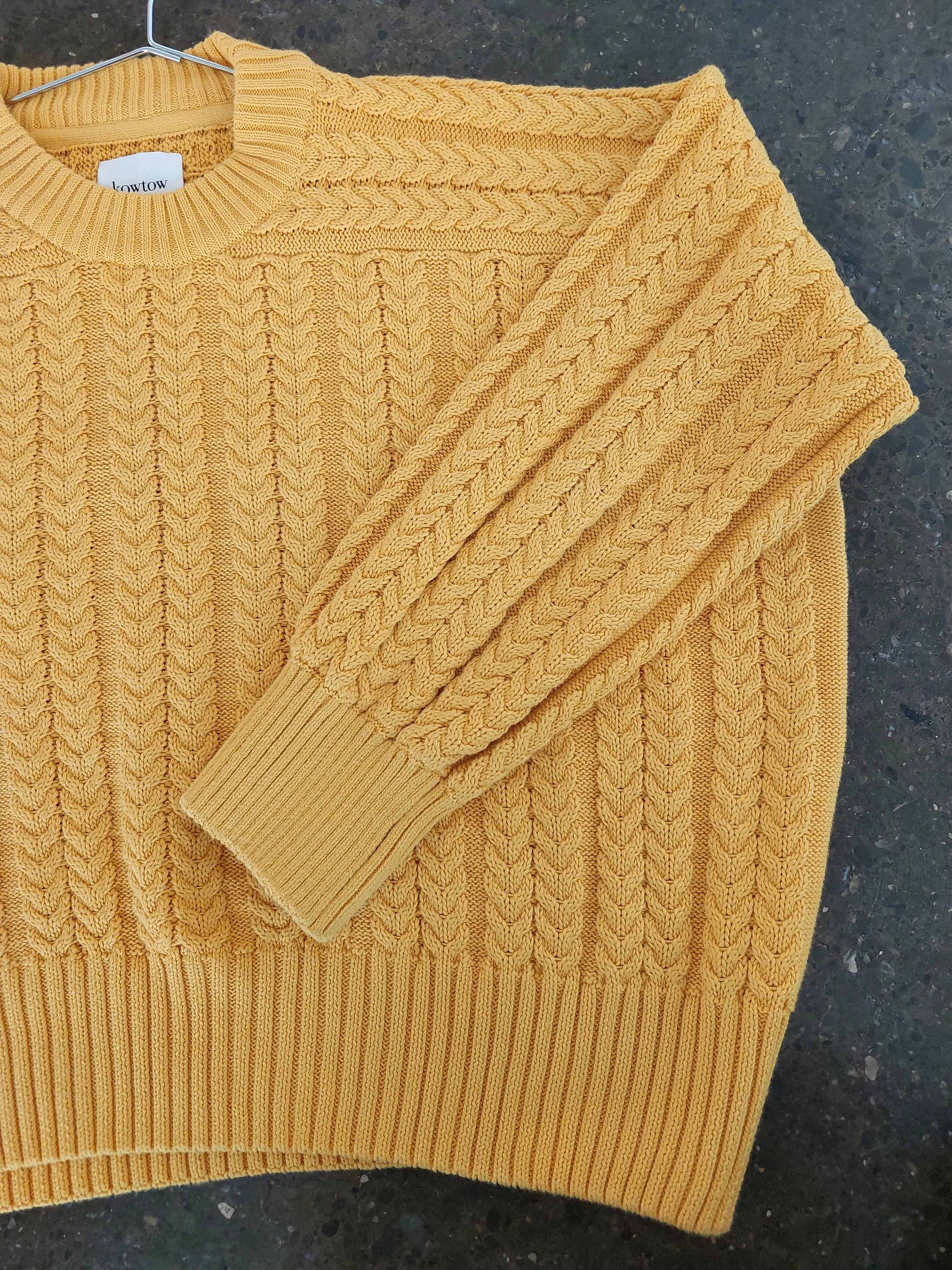 Cable Sweater sold by Kowtow product image thumbnail 4